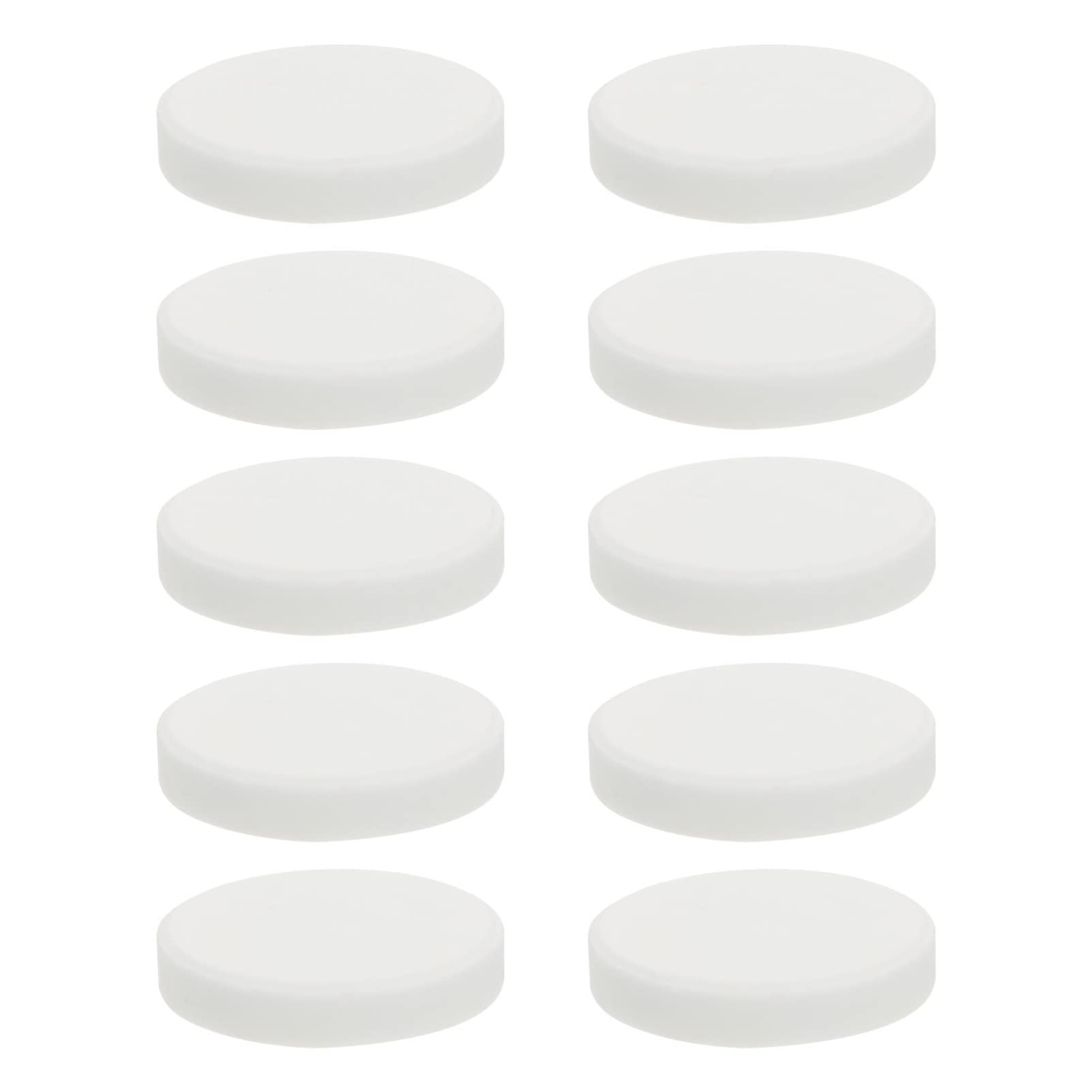 VILLCASE 10PCS Ceramic Coral Frag Plugs for Aquarium - Coral Propagation Stand with Disks Holder - Saltwater Fish Tank Supplies & Reef Accessories - Perfect for Marine Coral Farming and Frag Trading