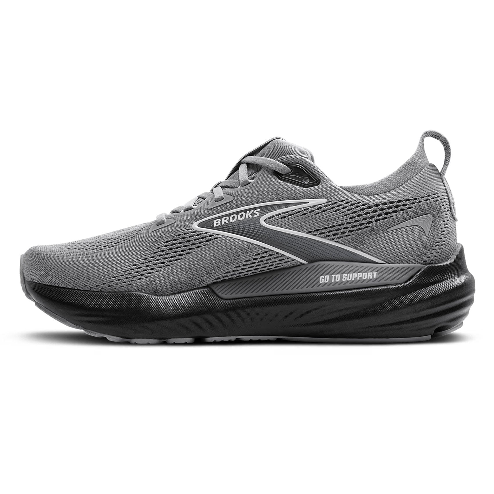 Brooks Glycerin GTS 22 Men's Running Shoes - Extra Wide Width for Maximum Comfort | Perfect for Long Distance Running & High-Impact Workouts