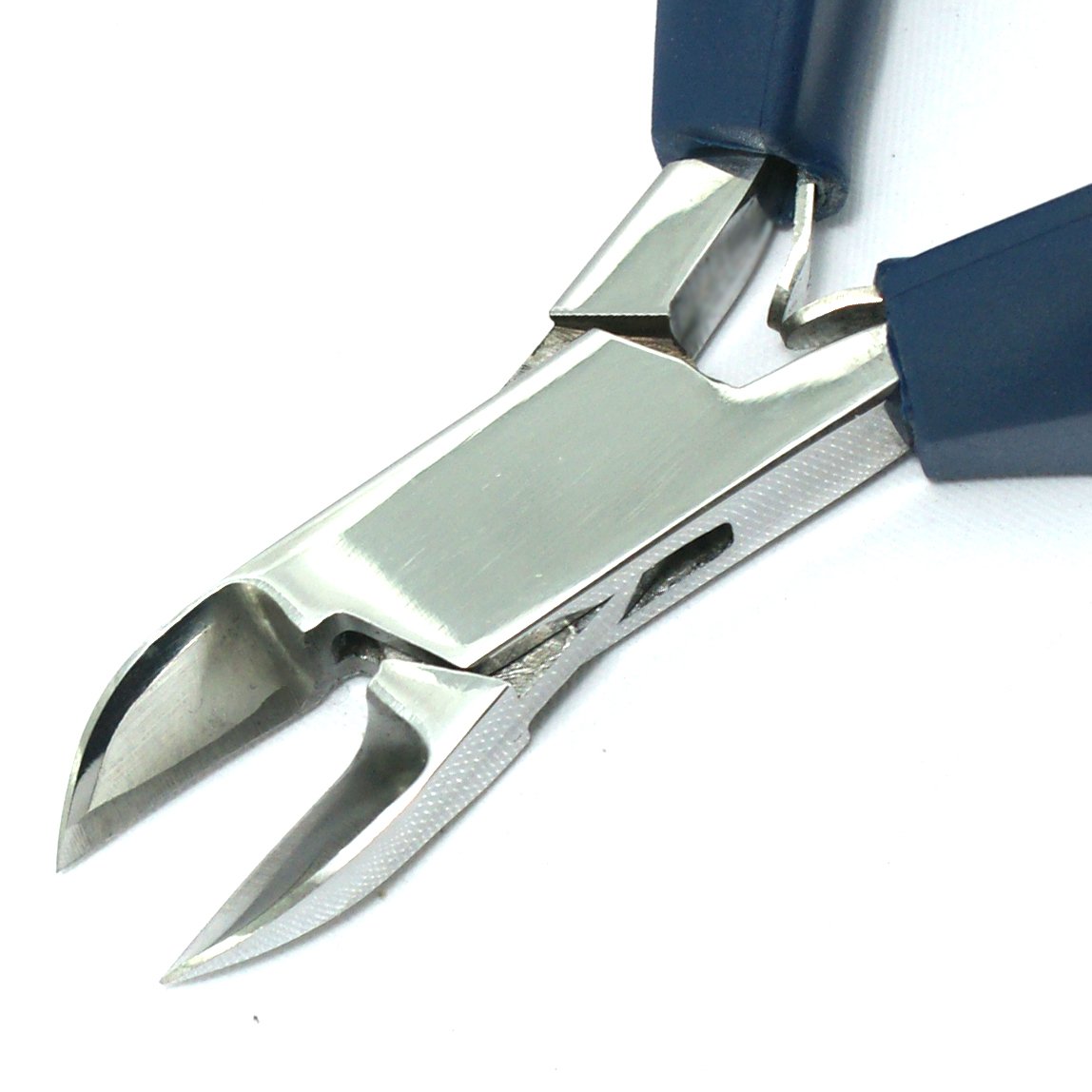 Professional Stainless Steel Toe Nail Clippers - Soft Grip Ingrown Nail Nipper with Double Spring for Precise Trimming | Pedicure Tool for Home & Salon Use | High Grade Surgical Steel Nail Care Clipper MACS-1001