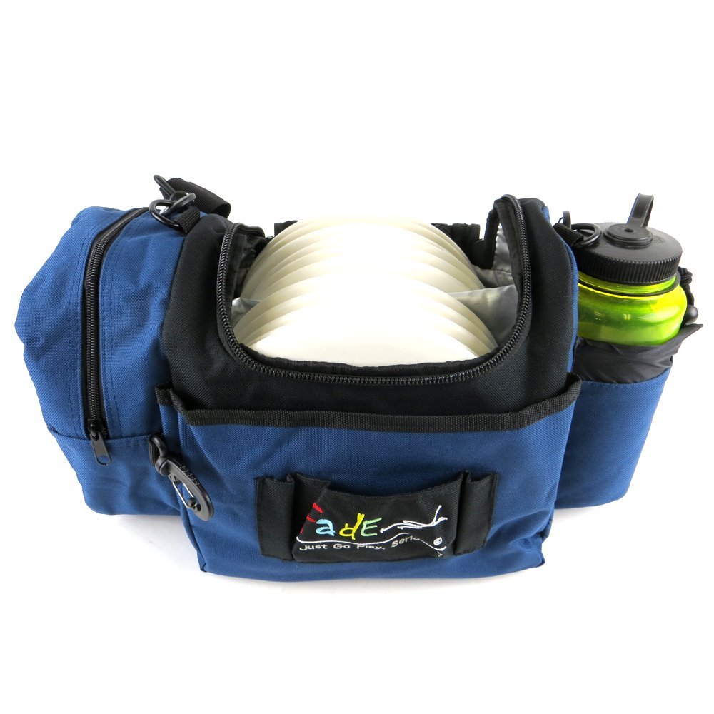 Premium Fade Crunch Box Disc Golf Bag - Durable & Lightweight for Ultimate Frisbee Players | Perfect for Tournaments, Practice & Outdoor Sports