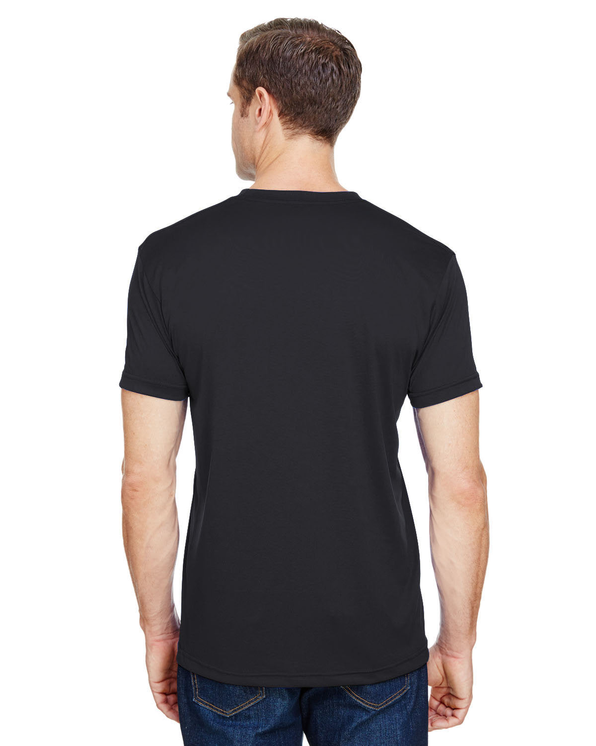Bayside BA5300 Unisex 4.5 oz. Performance T-Shirt - Moisture Wicking, Breathable Polyester Shirt for Gym, Workout & Outdoor Activities