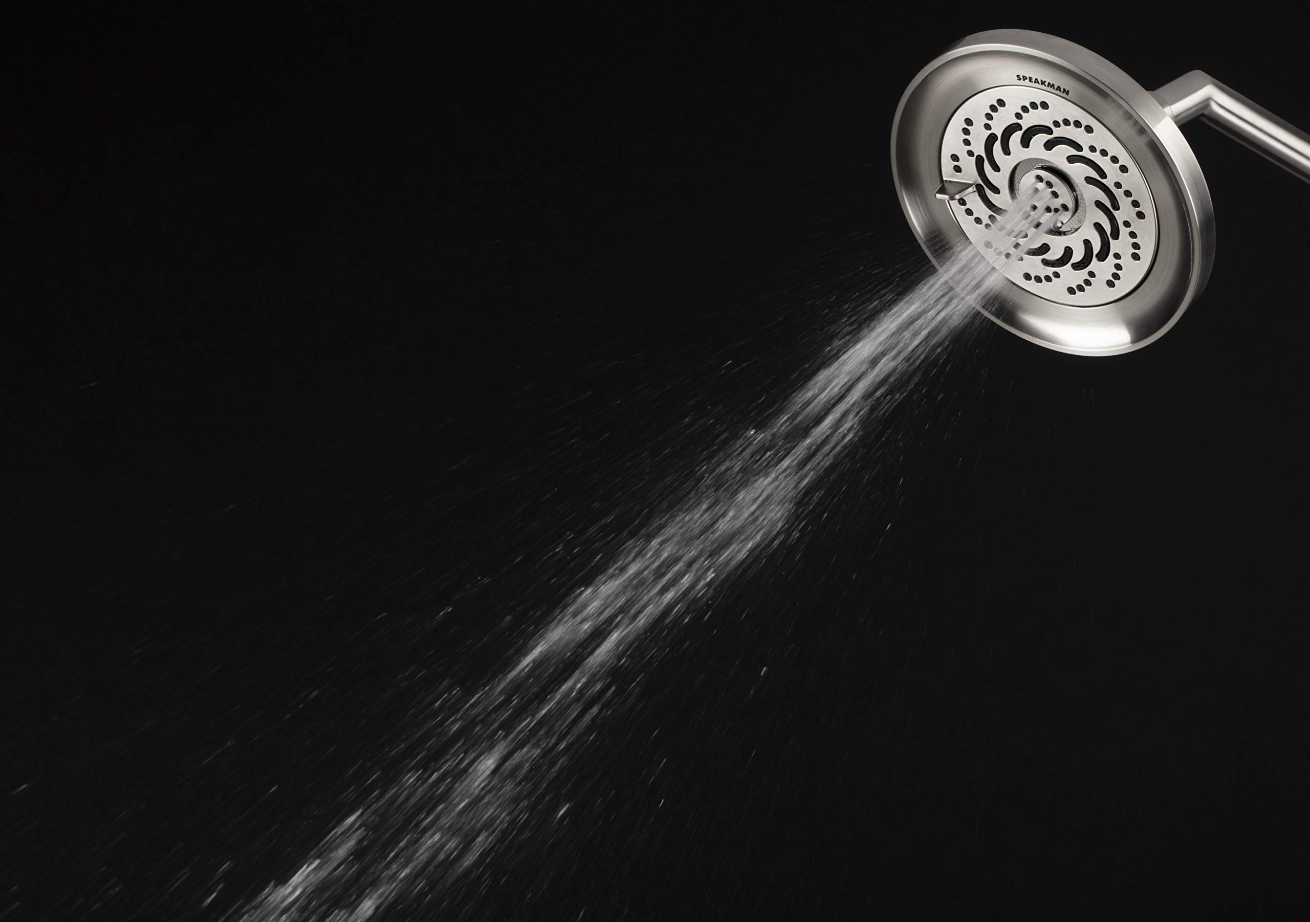 Speakman VS-5000-BN-E15 Neo Exhilaration High Pressure Handheld Shower Head - 1.5 GPM Water Saving - Brushed Nickel Finish - Perfect for Spa-Like Bathroom Experience & Water Conservation