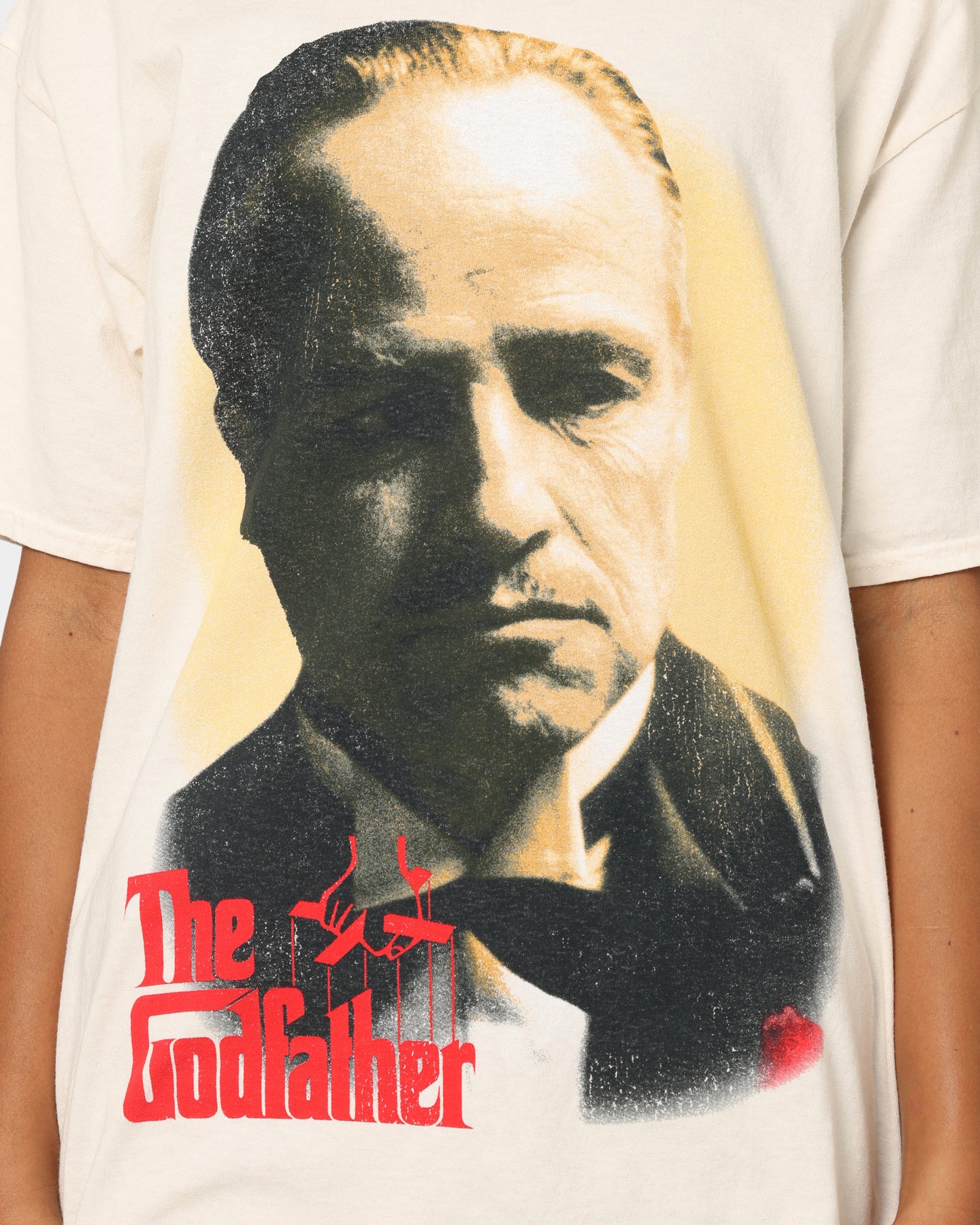 The Godfather Vintage T-Shirt - Off White | American Thrift | Movie Fan Gift, Casual Wear & Cosplay