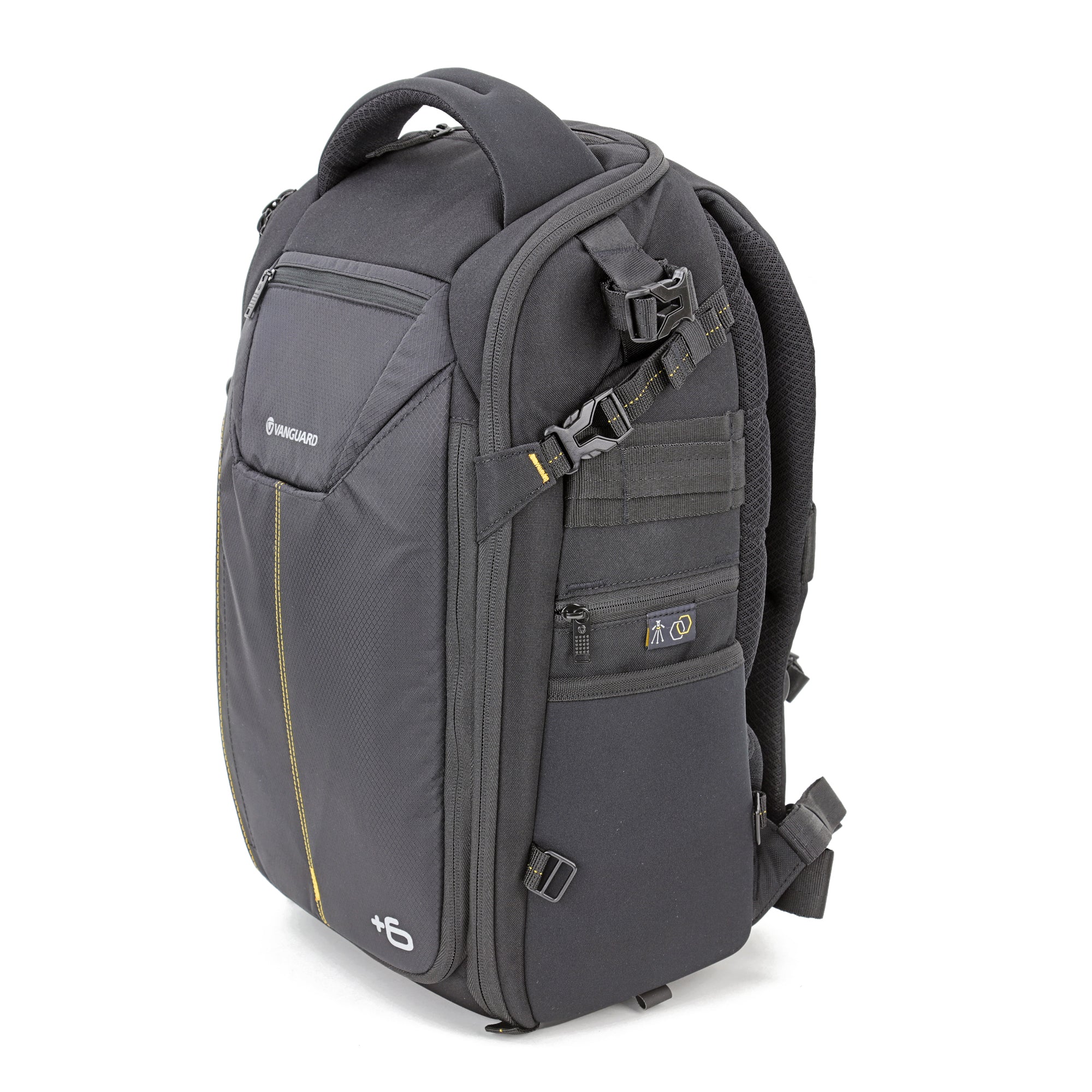 Alta Rise 45 Professional DSLR Camera Backpack - Waterproof & Durable Black Photography Bag for Travel, Hiking & Outdoor Shooting