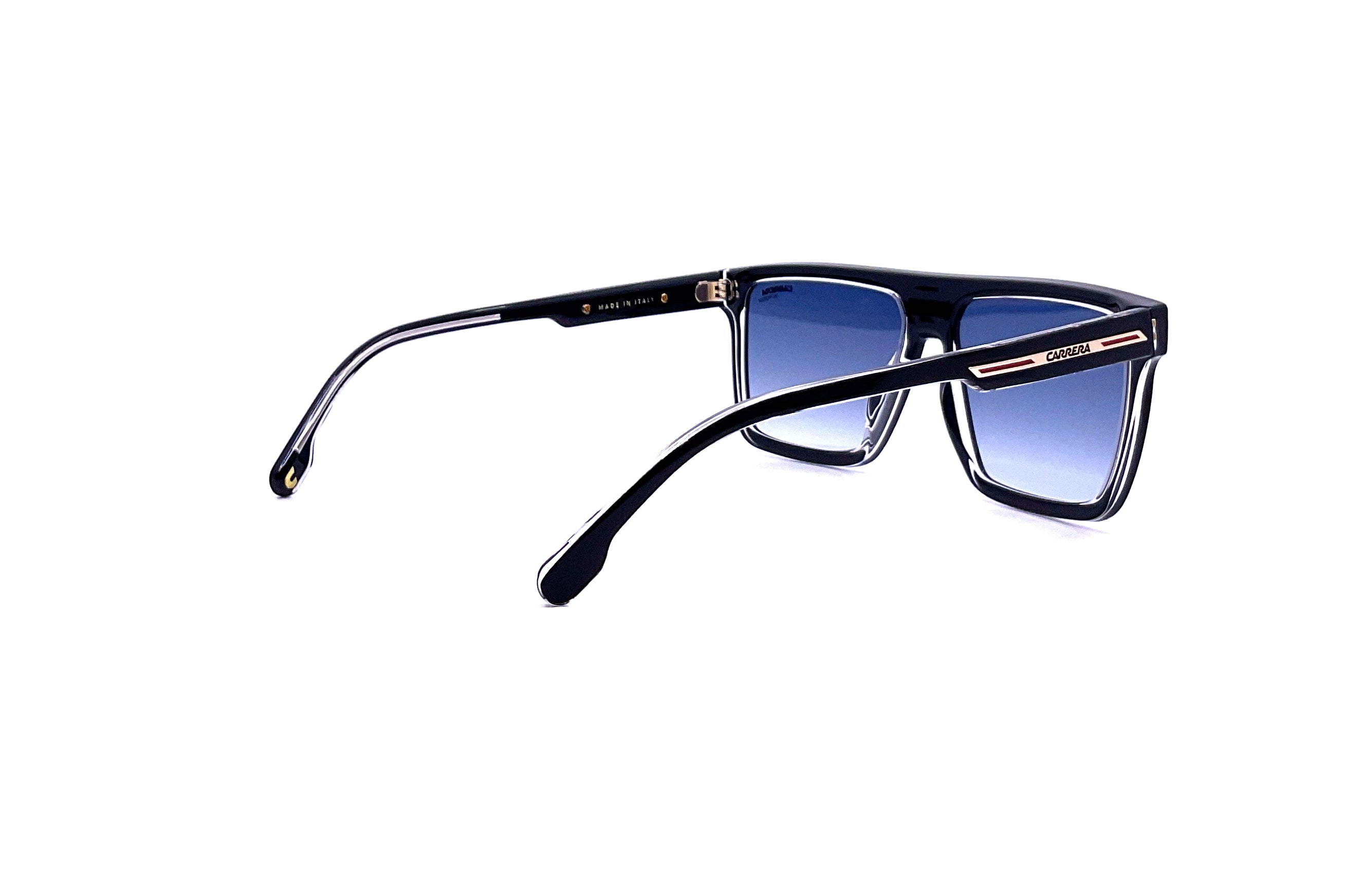 Carrera Victory C 03/S Sunglasses - Black Crystal Frame for Men & Women | UV Protection, Polarized Lenses | Perfect for Driving, Running, Outdoor Sports & Fashion