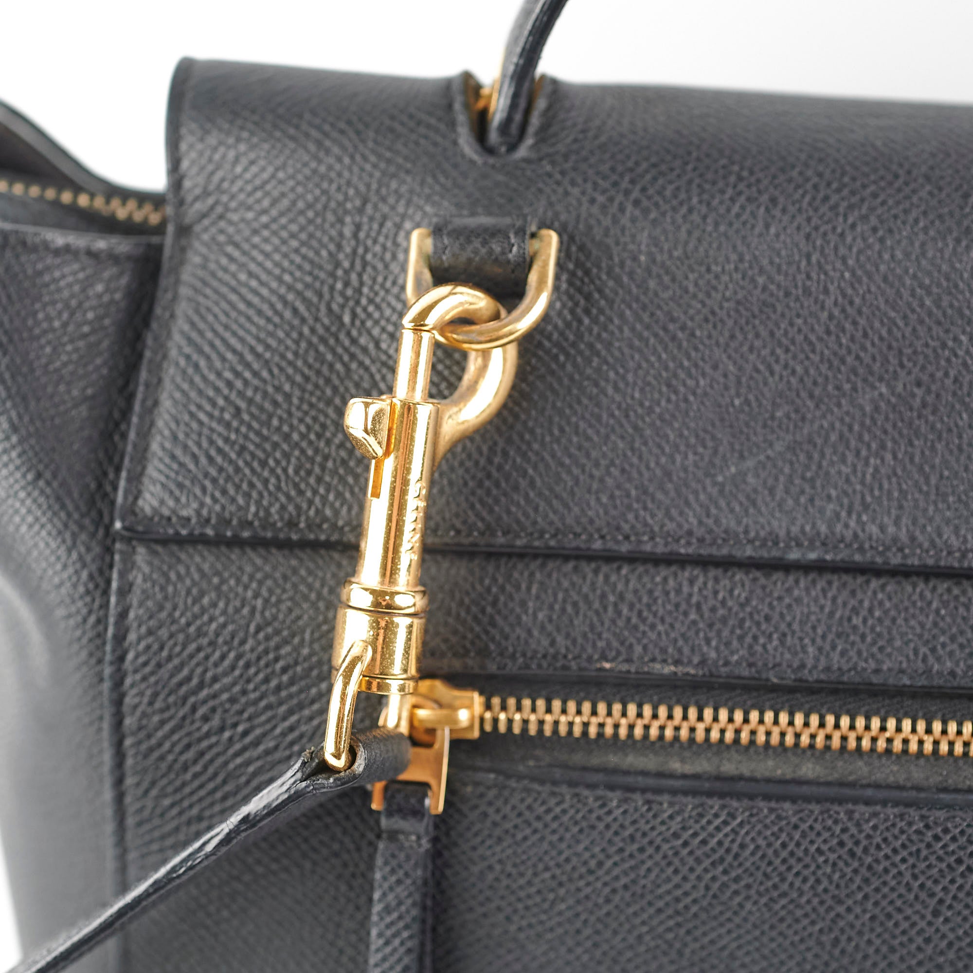 Celine Mini Belt Bag in Black | Genuine Leather Crossbody Handbag for Women | Perfect for Work, Travel & Everyday Use