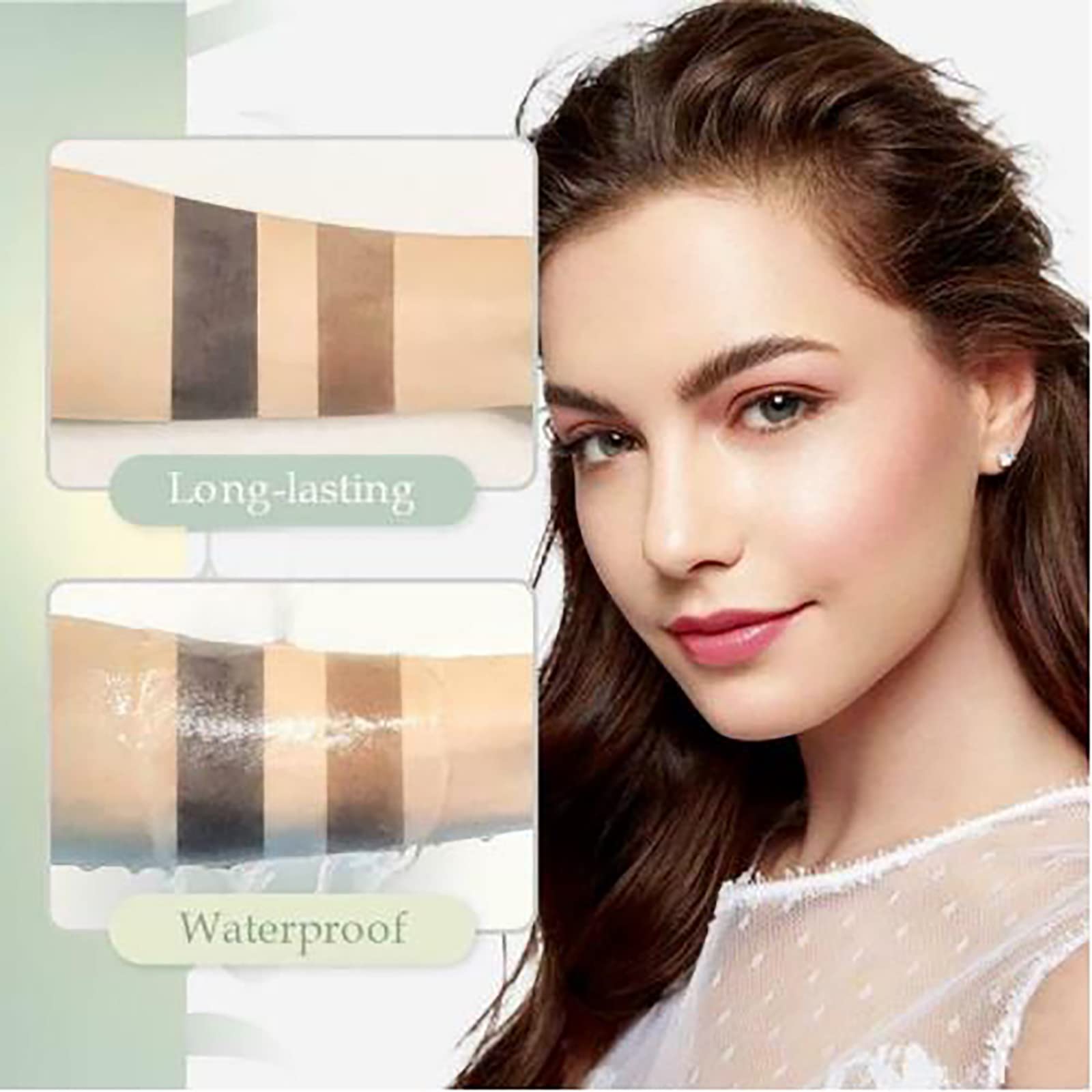 Natural Shade Hairline Powder - Instant Hair Root Touch Up for Gray Coverage & Thinning Hair (Pearl Black) | Perfect for Daily Use, Travel & Quick Hairline Enhancement