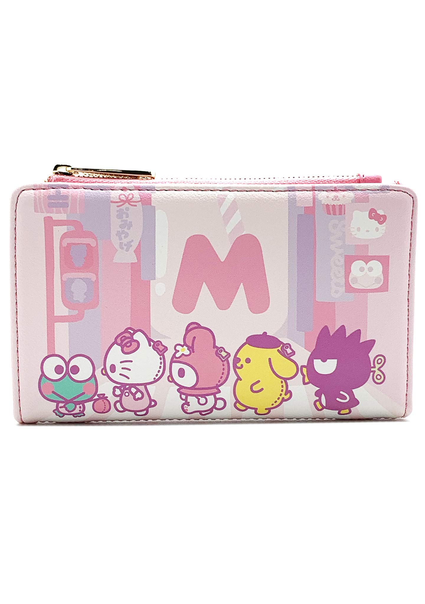Loungefly Sanrio Hello Kitty Kawaii Faux Leather Wallet for Women - Cute Cartoon Character Crossbody Wallet for Daily Use, Travel & Gift Giving
