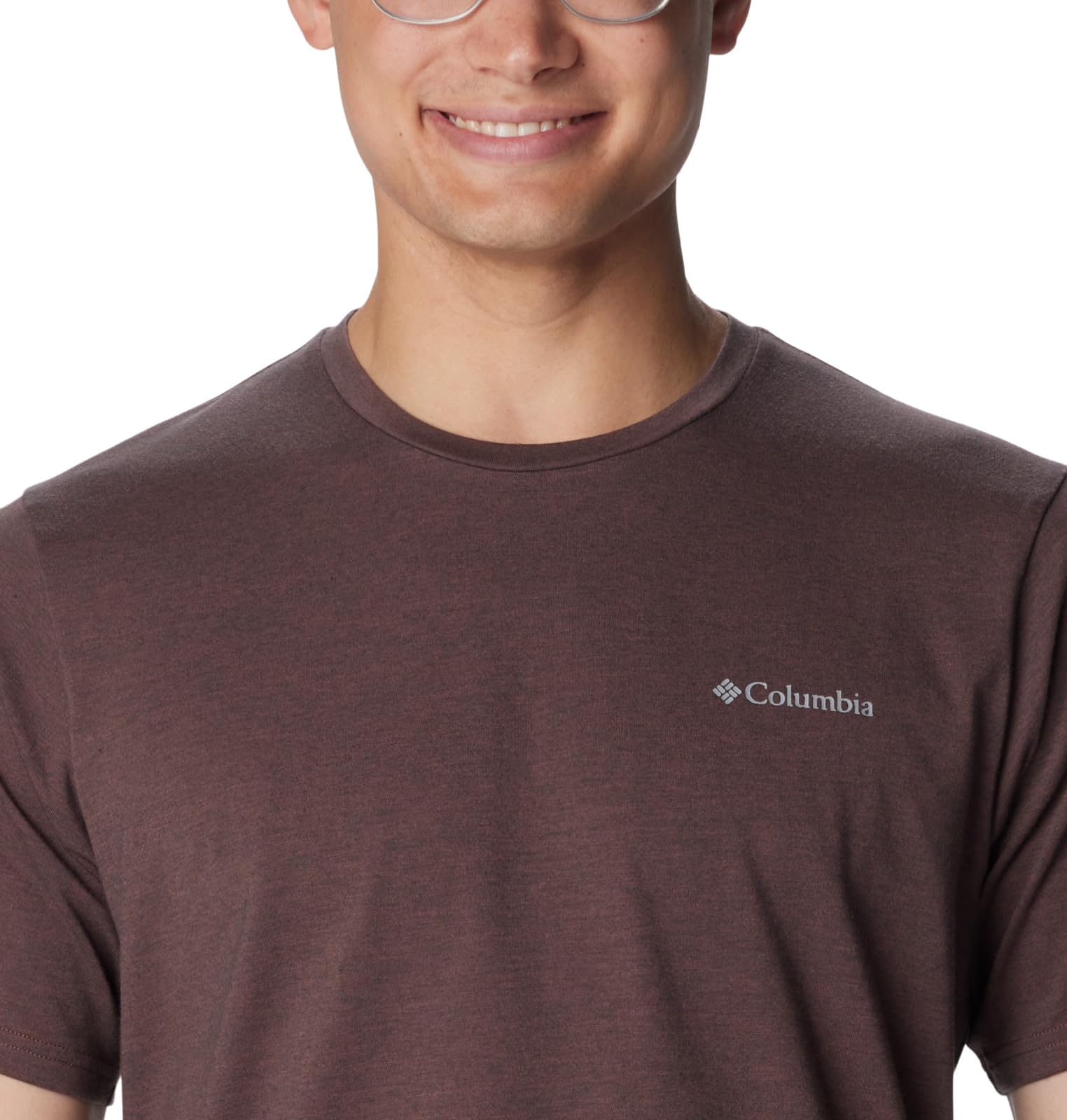 Columbia Sun Trek Men's Short Sleeve Moisture-Wicking Quick-Dry T-Shirt for Hiking, Camping & Outdoor Activities - UPF 50+ Sun Protection