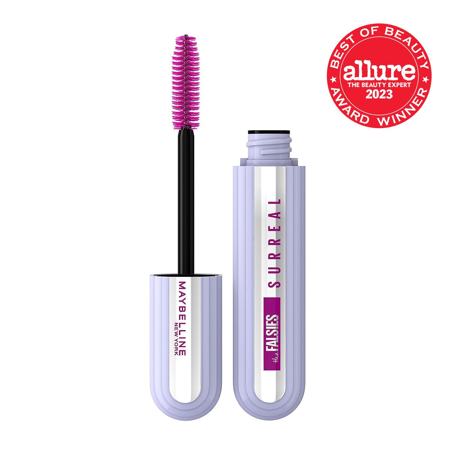 Maybelline The Falsies Surreal Extensions Washable Mascara - Volumizing & Lengthening Mascara Makeup in Brownish Black (1 Count) - Perfect for Everyday Wear & Special Occasions