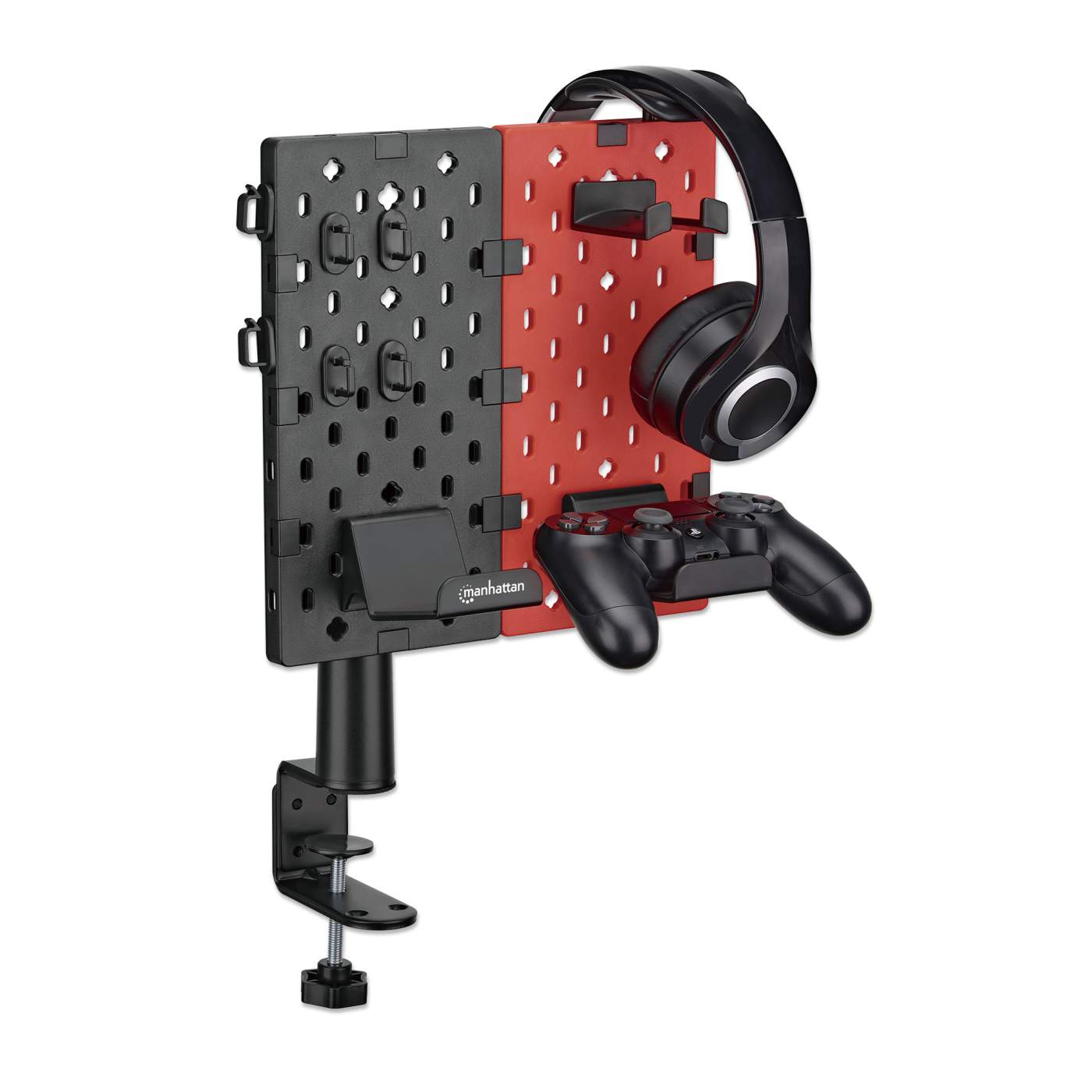 Pegboard Desktop Organizer and Accessory Holder - Wall Mounted Storage Solution for Office, Workshop & Home Organization - Perfect for Tools, Stationery & Craft Supplies