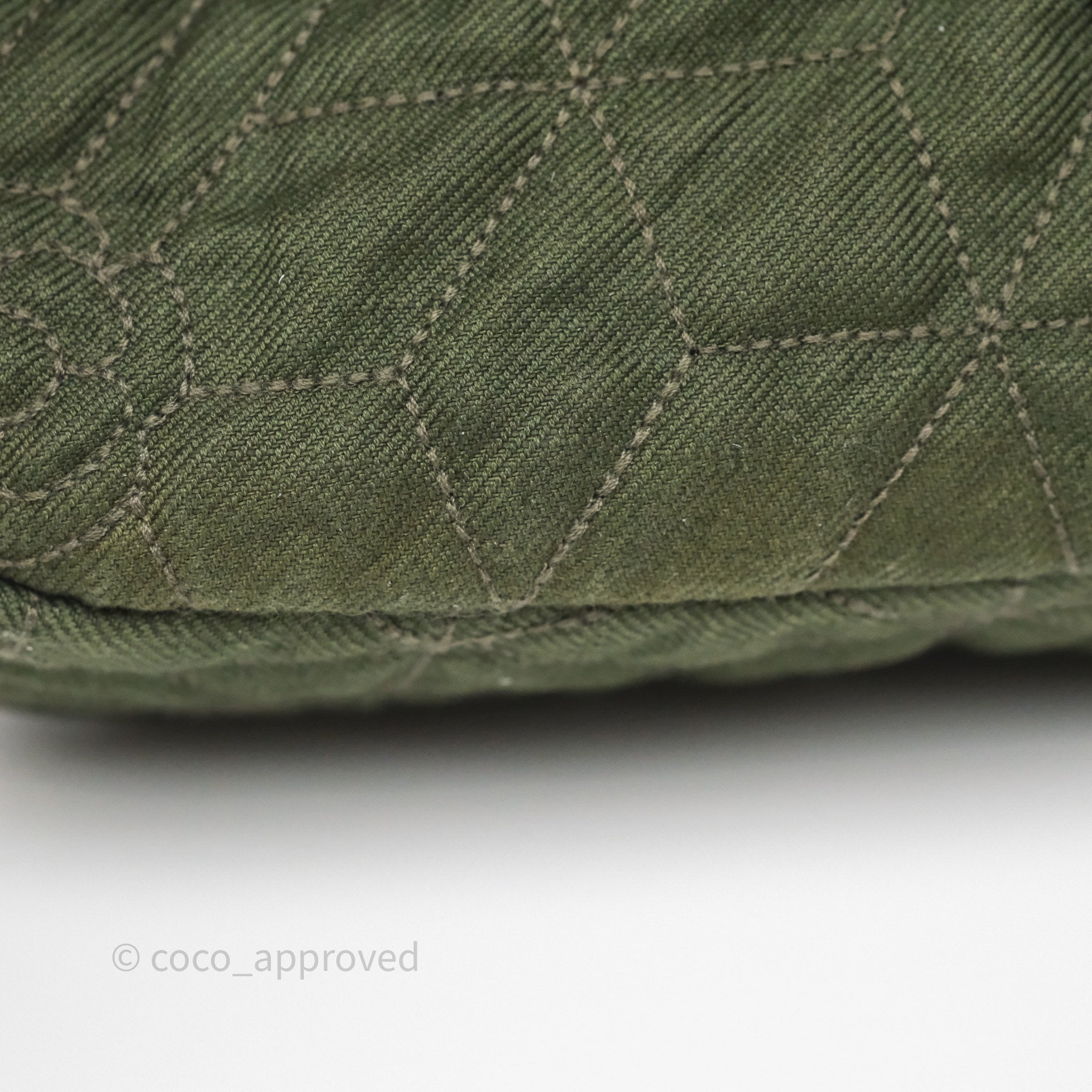 Chanel Camellia Flap Bag in Army Green Denim with Silver Hardware - Luxury Crossbody Purse for Women, Perfect for Date Night & Special Occasions