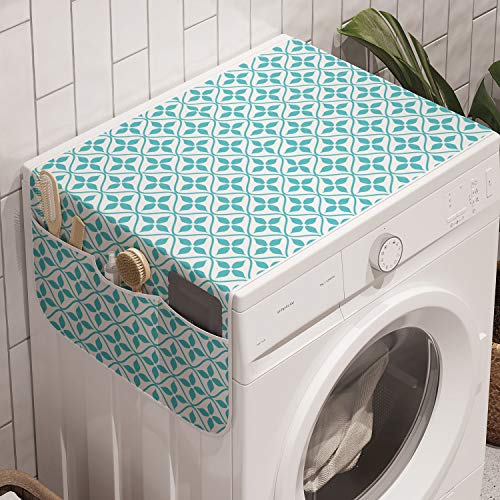 Turquoise and White