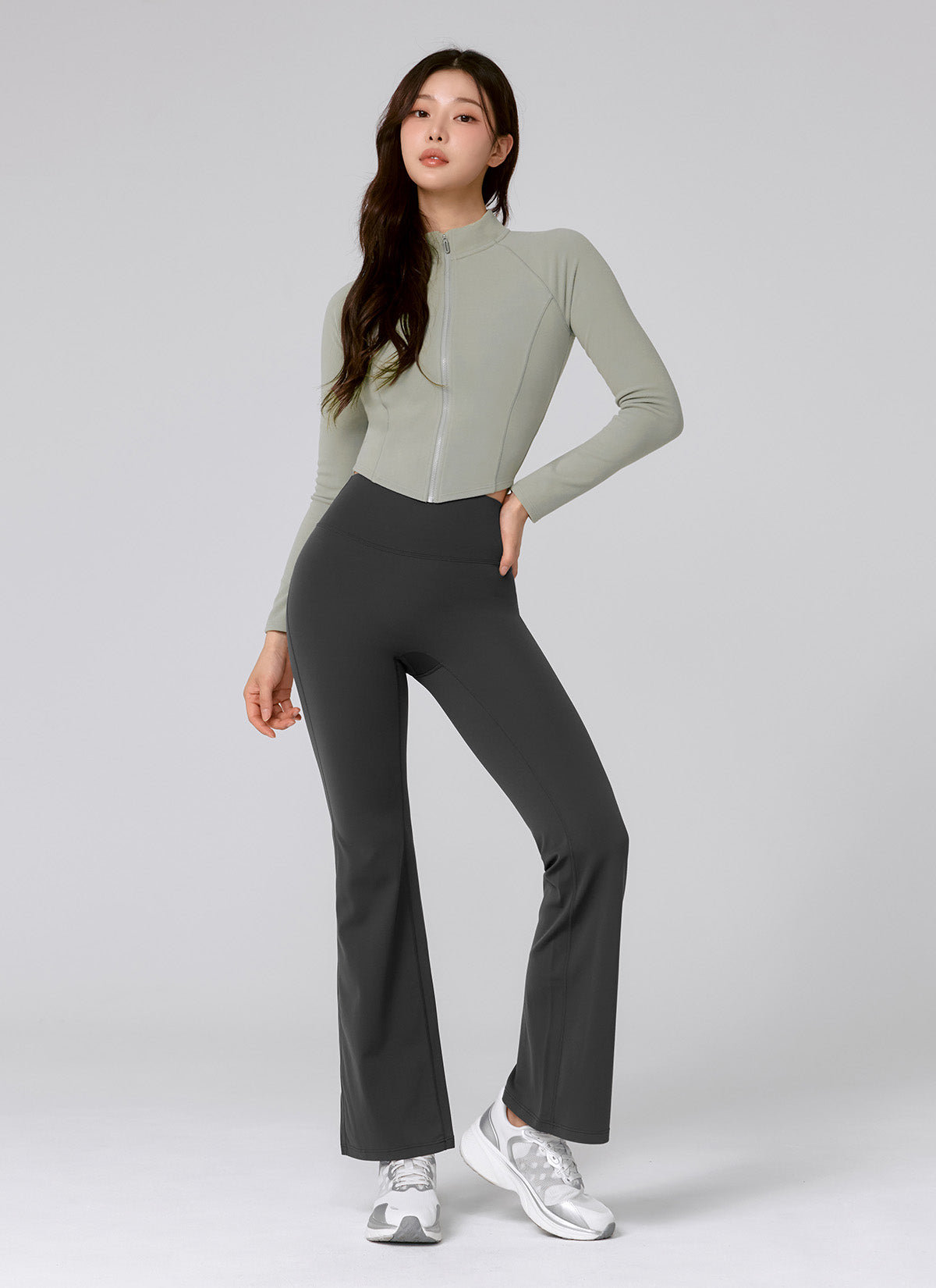 Black Label Signature Power Rise Fleece Bootcut Pants for Women - Warm Winter Lounge Pants with Stretchy Comfort - Perfect for Yoga, Running Errands & Cozy Home Wear