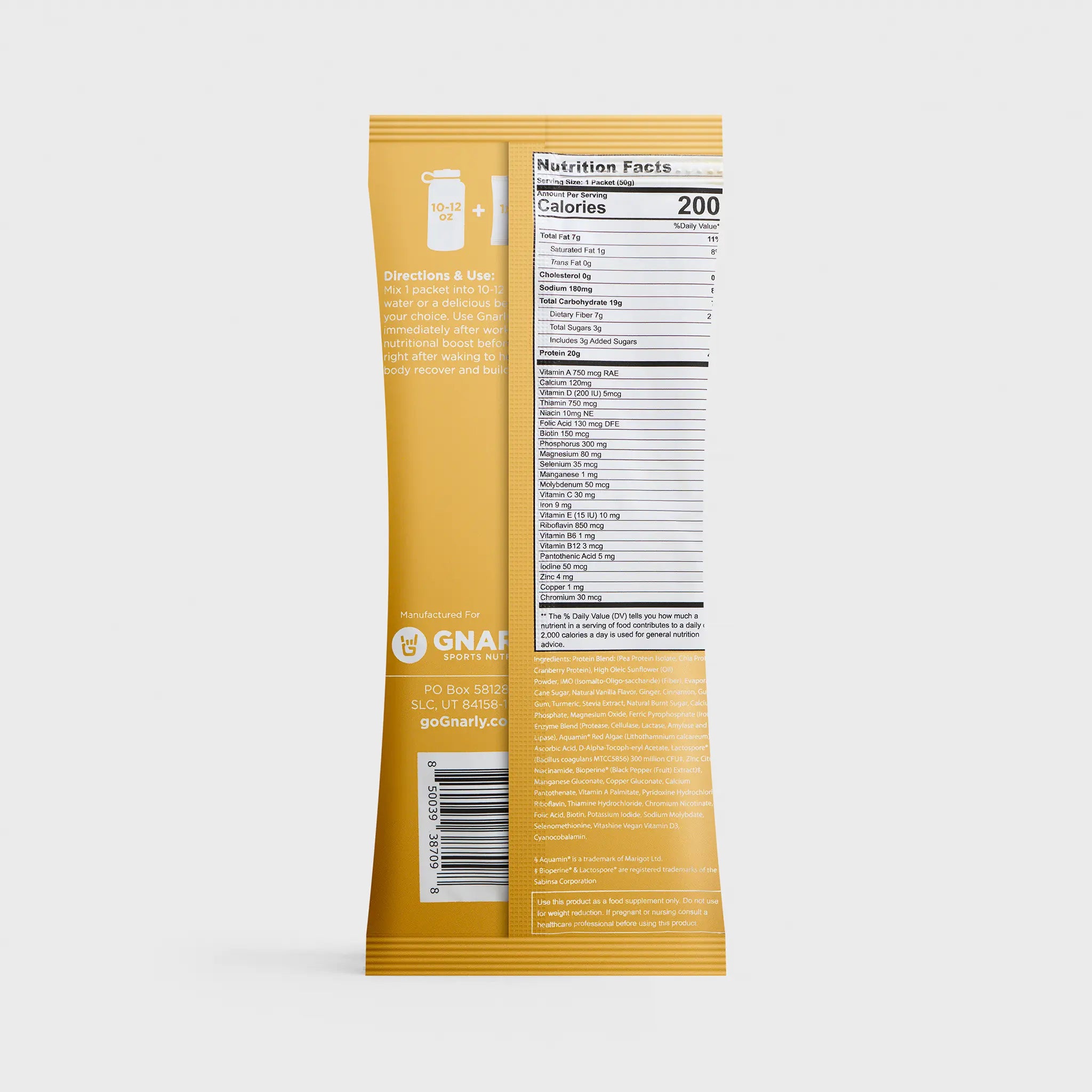 Organic Golden Milk Powder - Vegan Turmeric Protein Powder for Immunity & Recovery | Perfect for Smoothies, Lattes & Post-Workout Drinks