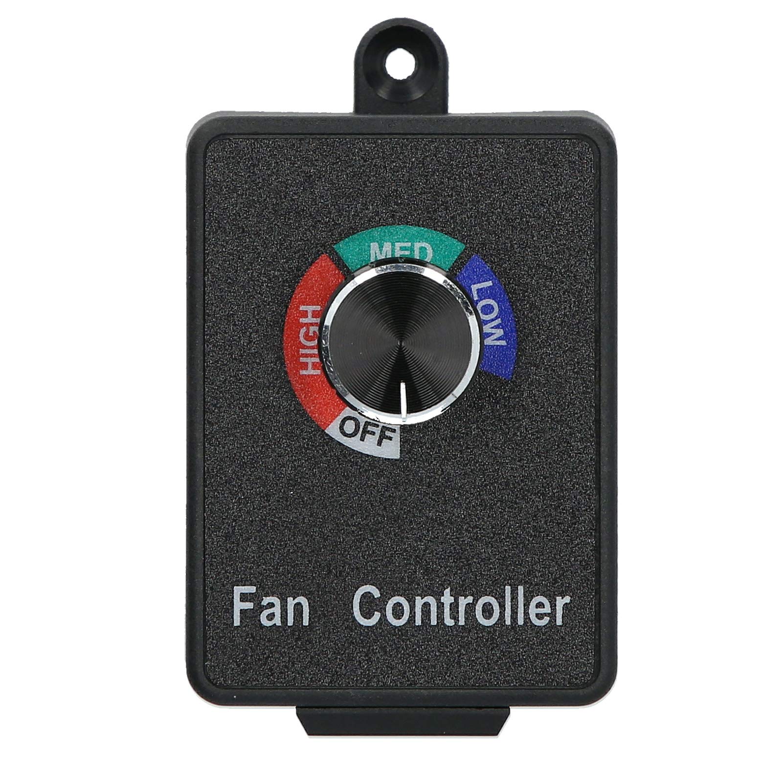 Variable Fan Speed Controller for HVAC & Ventilation - Stepless Adjuster with Pointer Display for Duct, Inline Fans & Blowers (120V) - Perfect for Home, Office & Industrial Ventilation Systems