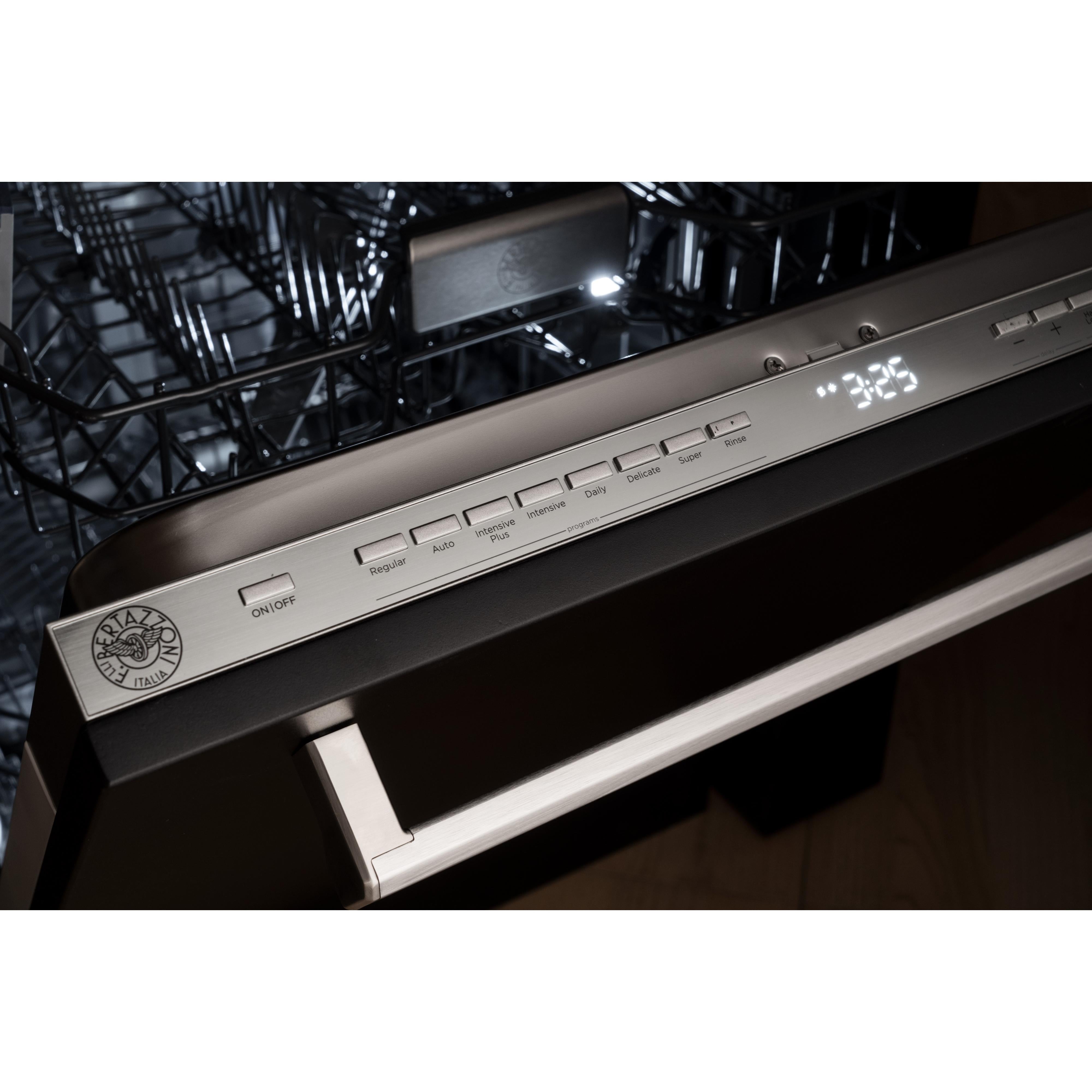 Bertazzoni 24 Inch Built-in Dishwasher DW24T3IPT - Stainless Steel, Quiet Operation, Energy Efficient for Modern Kitchens