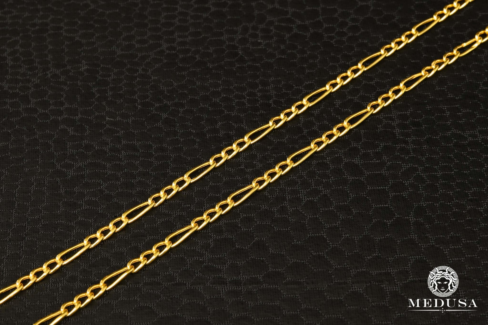 2mm Figaro Hollow Chain Necklace for Women - Dainty Gold & Silver Layering Jewelry - Perfect for Everyday Wear, Gift Giving & Special Occasions