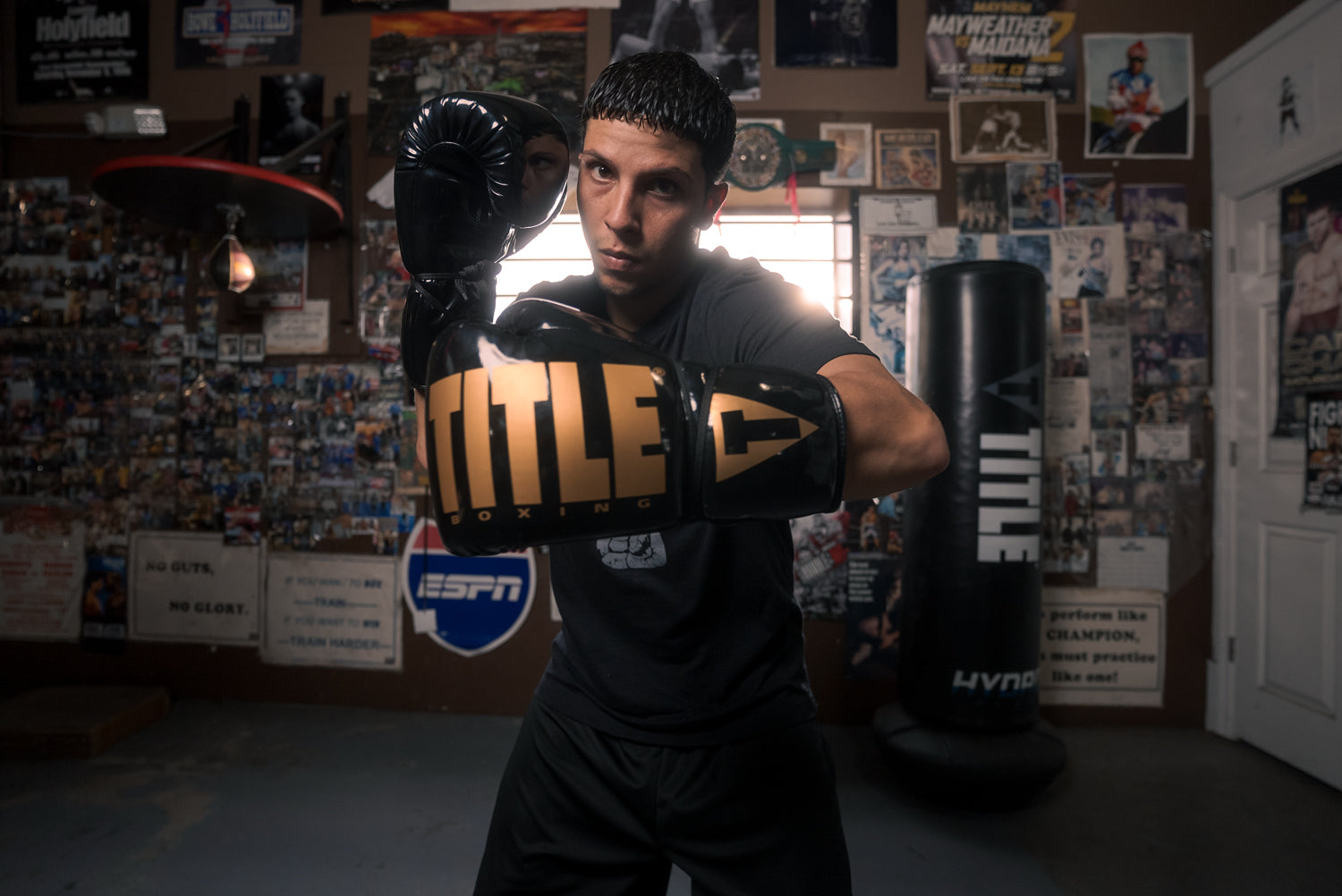 TITLE Boxing Inferno Intensity Lace Training Boxing Gloves - Premium MMA & Kickboxing Gloves for Men & Women - Perfect for Gym, Fitness Training & Combat Sports