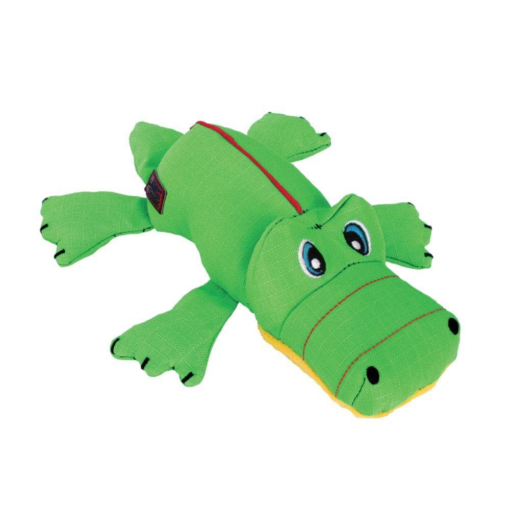 Kong Cozie Ana the Alligator Plush Dog Toy with Ultra-Tex Fabric - Soft & Durable Chew Toy for Small & Medium Dogs, Perfect for Cuddling & Playtime at Home or Outdoors