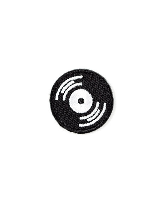 Vinyl Record Mini Sticker Patch - Vintage Music Decals for Laptops, Notebooks & DIY Crafts - Perfect for Music Lovers & Scrapbooking Enthusiasts