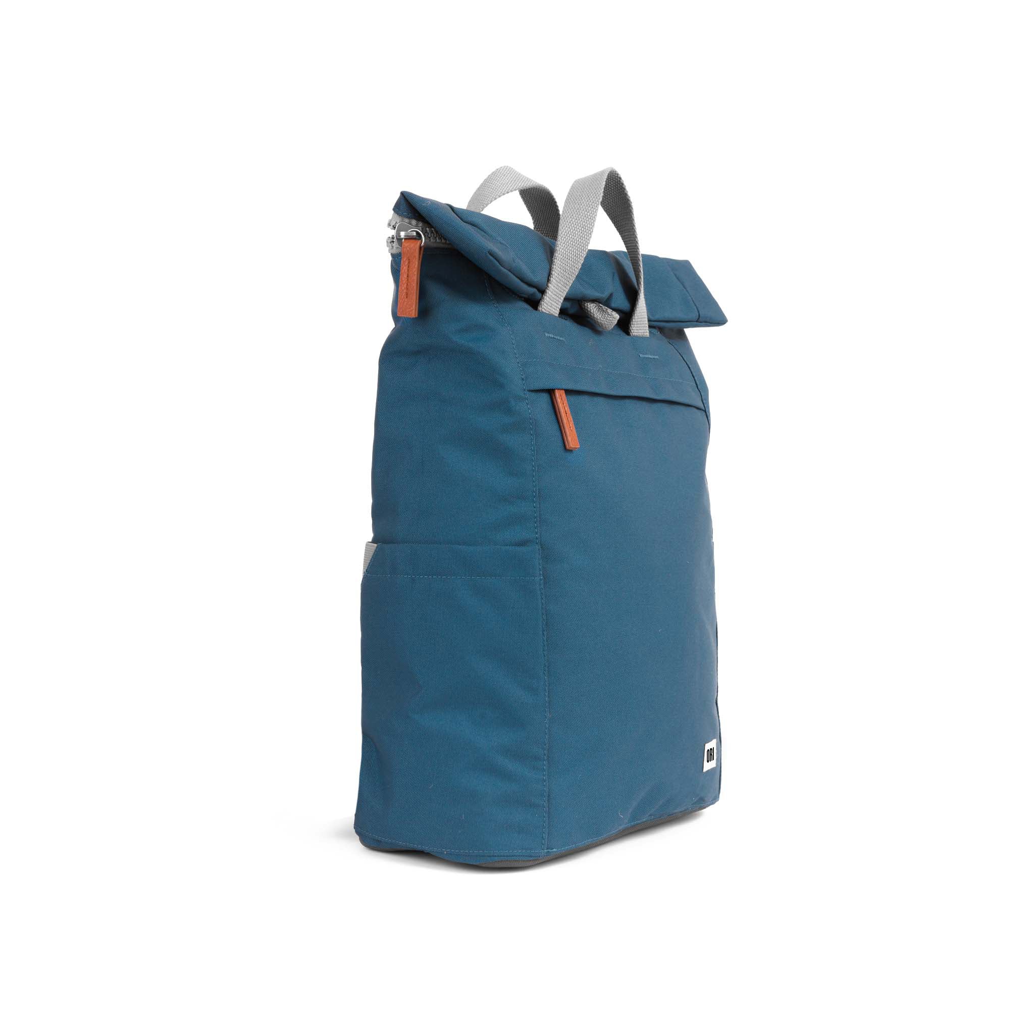 Finchley A Marine Recycled Canvas Tote Bag - Eco-Friendly & Durable for Beach, Travel & Shopping