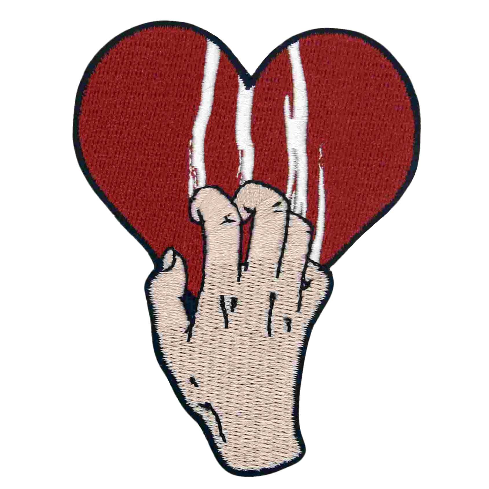 Unbearable Temptation Itchy Patch - Embroidered Iron On & Sew On Applique Badge for Jackets, Hats, Bags - DIY Clothing Emblem for Punk, Gothic, Rock Fashion