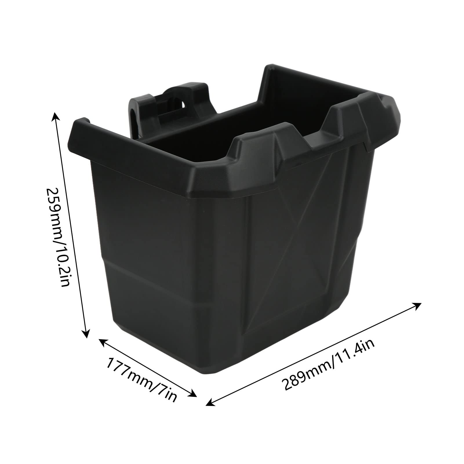 Acouto 8L Under Seat Storage Box with Bag Replacement for Kemimoto Defender HD10 HD5 HD8 - Waterproof Organizer for ATV, UTV & Motorcycle Accessories | Perfect for Outdoor Adventures, Camping & Off-Roading