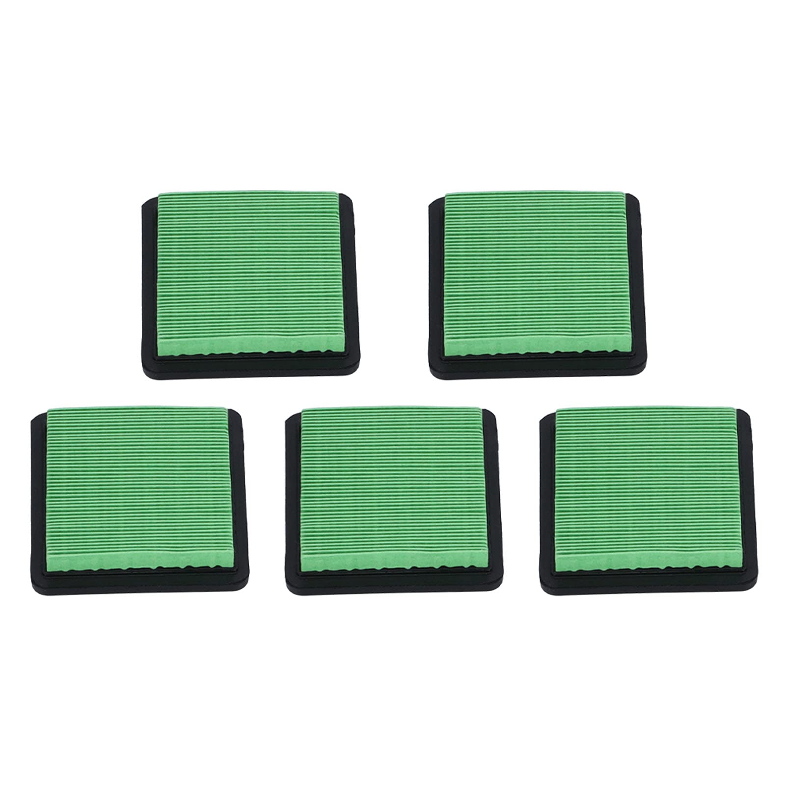 5Pcs Flat Air Filter Cartridge Element Vinyl Paper 491588 - Replacement Air Filters for High Pressure Washer Water Pump - Compatible with Pressure Washers, Cleaning Equipment & Outdoor Power Tools
