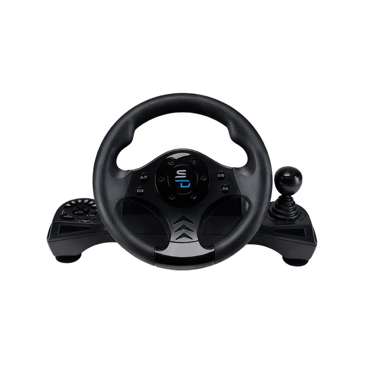 Subsonic GS 750 Pro Racing Wheel - Compatible with PS4, Xbox Series X/S, Xbox One, PC & Nintendo Switch | High-Performance Steering Wheel for Racing Games & Simulation Driving Experience