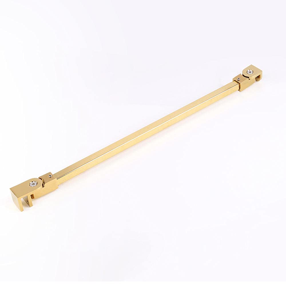 Stainless Steel Glass Shower Door Stabilizer Bar 80cm - Fits 8-12mm Thick Glass, 180° Adjustable Angle - Perfect for Bathroom, Shower Enclosure, and Glass Partition Installation