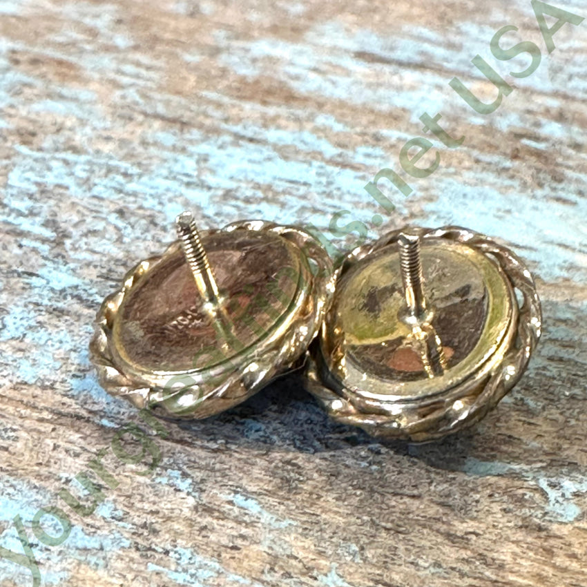Vintage Hand Carved Shell Cameo Pierced Earrings - 14K Gold Filled Dangle Earrings for Women | Elegant Vintage Jewelry Gift for Mother's Day, Wedding & Special Occasions