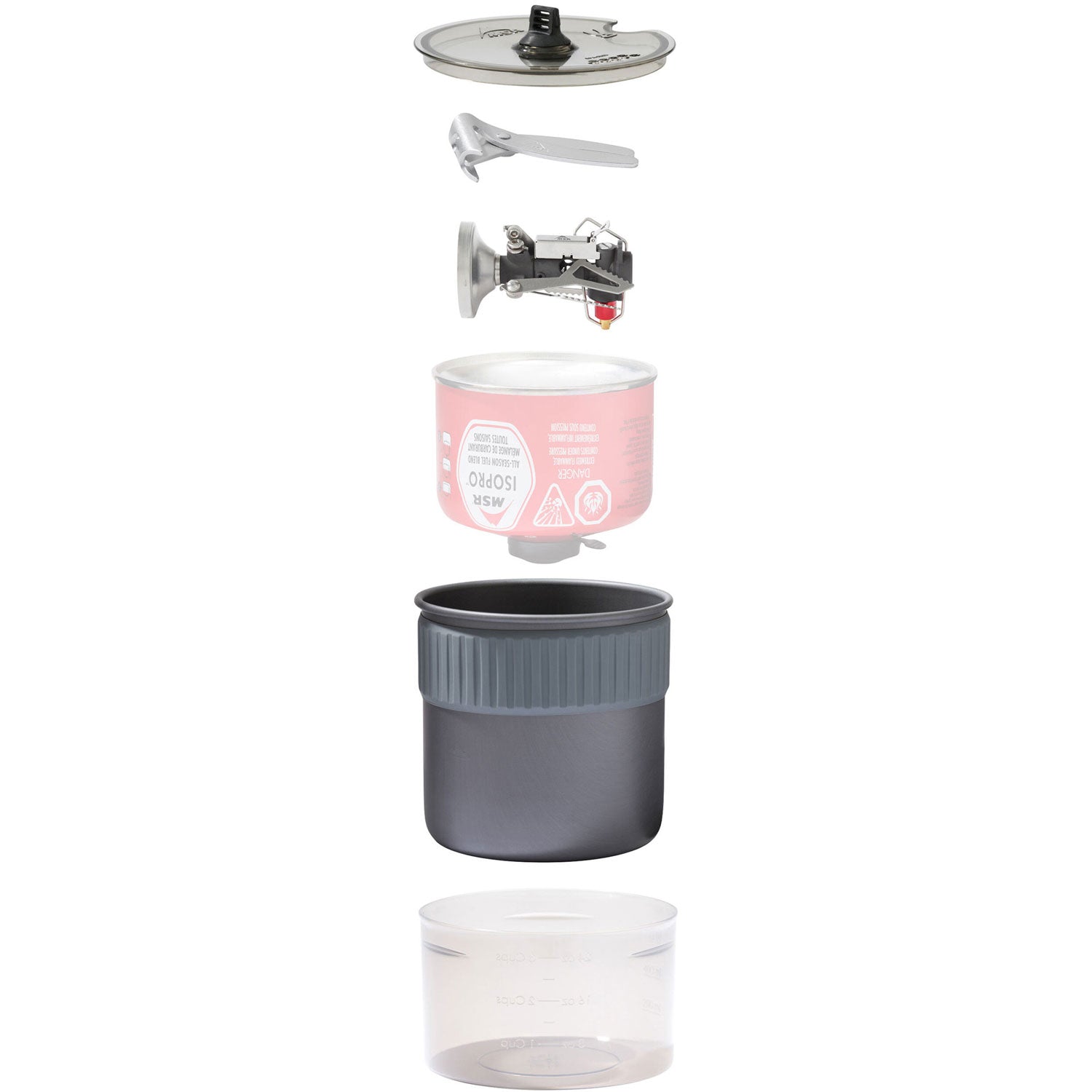 MSR PocketRocket Deluxe Ultralight Backpacking Stove Kit - Compact Camping Stove for Hiking, Backpacking & Outdoor Adventures