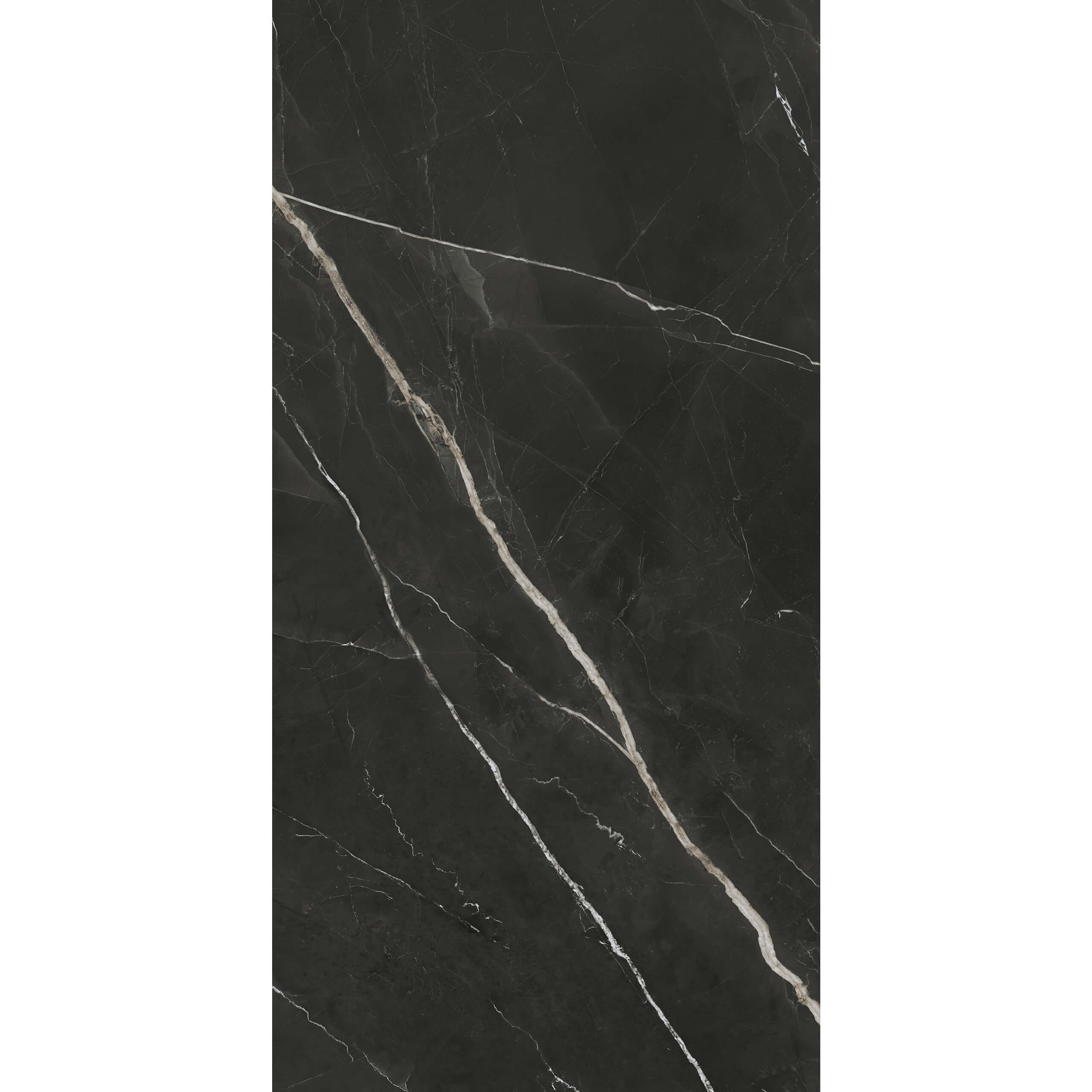 Premium Marvel Gala 1200x600mm Lappato Calacatta Black Porcelain Tile - Luxury Flooring for Living Room, Kitchen & Bathroom Renovation