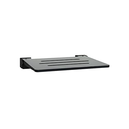 Gray Seat Top With Matte Black Frame