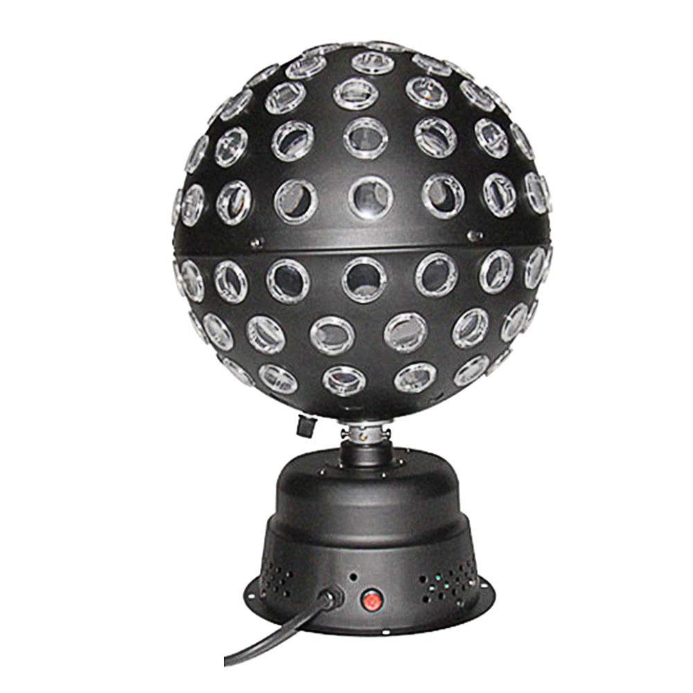 LED Voice-Controlled Party Lights with Remote - Colorful Rotating Disco Ball for KTV & Home Parties (AC100-130V)