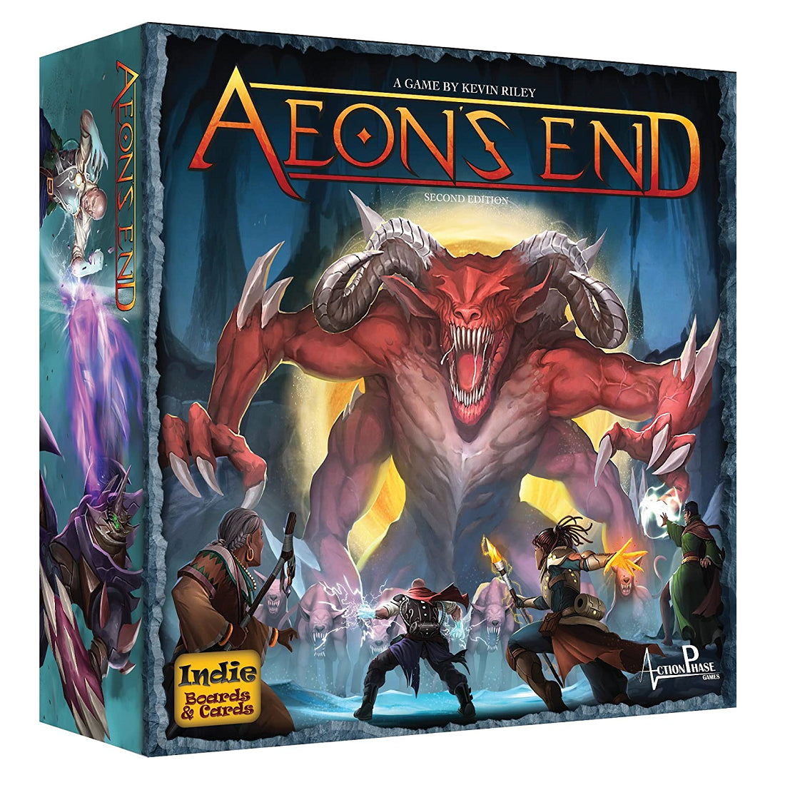 Aeon's End [Second Edition] - Cooperative Deck-Building Board Game for 1-4 Players | Fantasy Adventure Strategy Game | Perfect for Game Nights & Family Gatherings