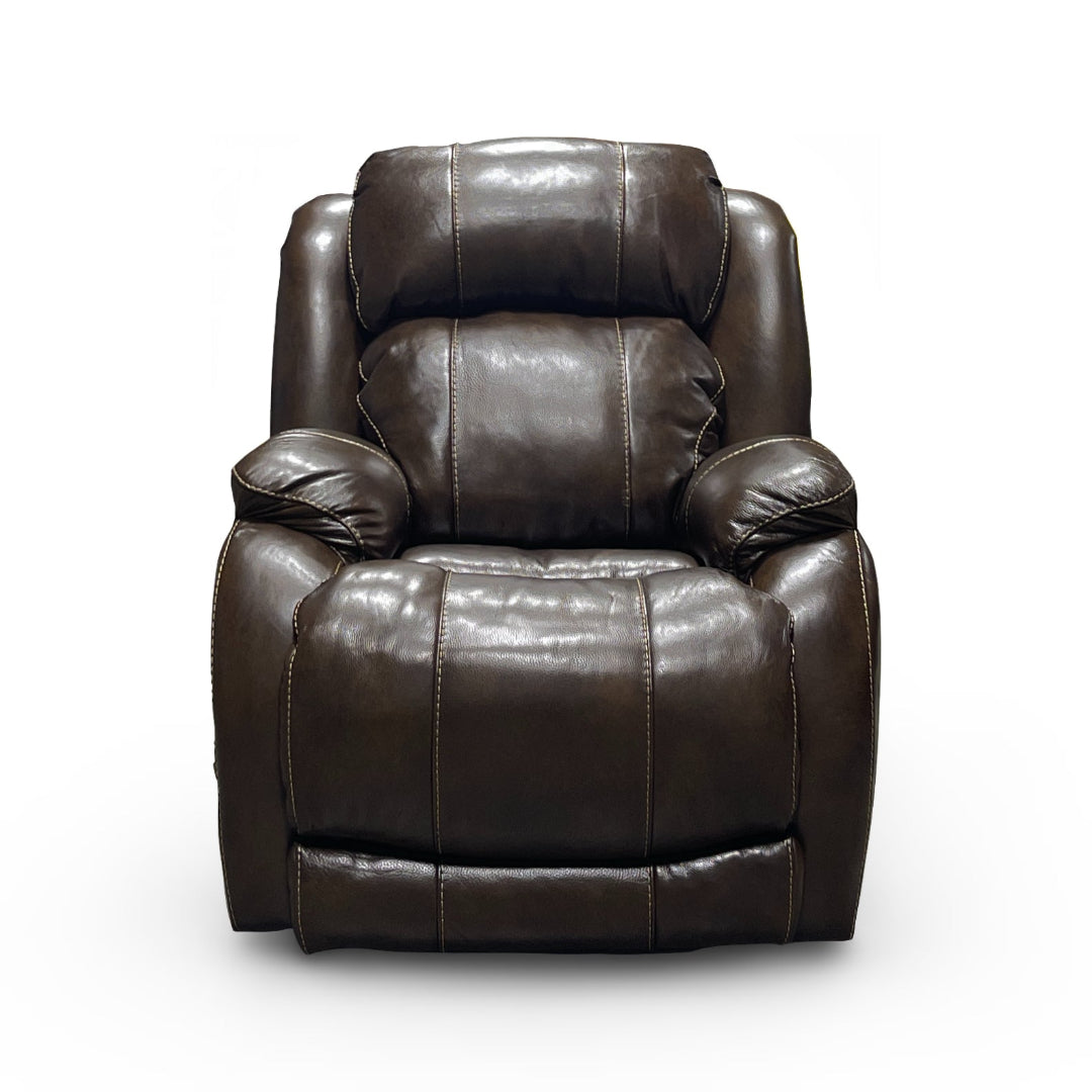 Andrew Genuine Leather Power Reclining Sofa Set - 3-Piece Living Room Sectional with USB Charging | Perfect for Home Theater, Family Gatherings & Relaxation