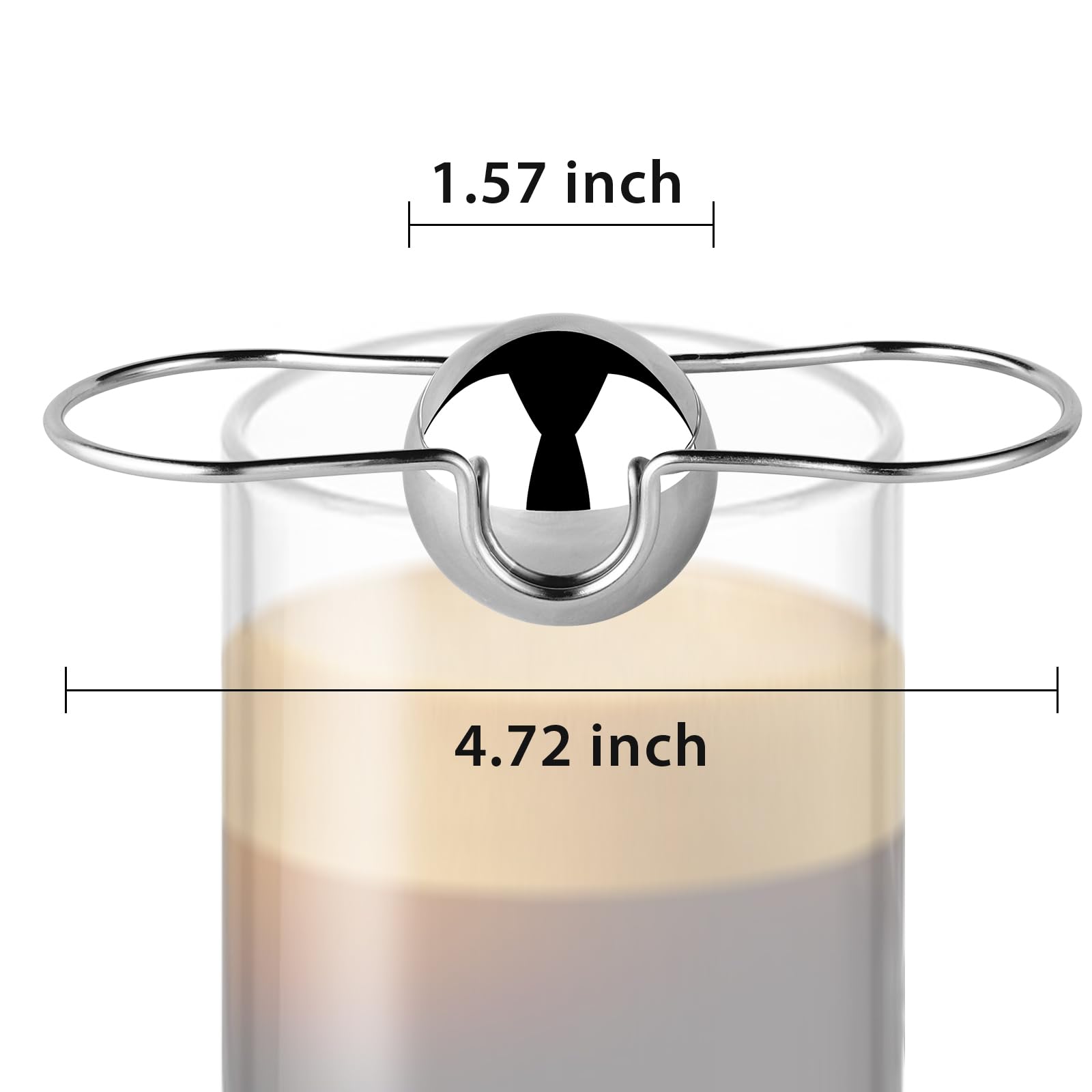 2 Pack Stainless Steel Espresso Chilling Balls - Rapid Coffee Cooling Balls for Espresso & Iced Coffee - Perfect Espresso Machine Accessories for Home Baristas & Coffee Lovers