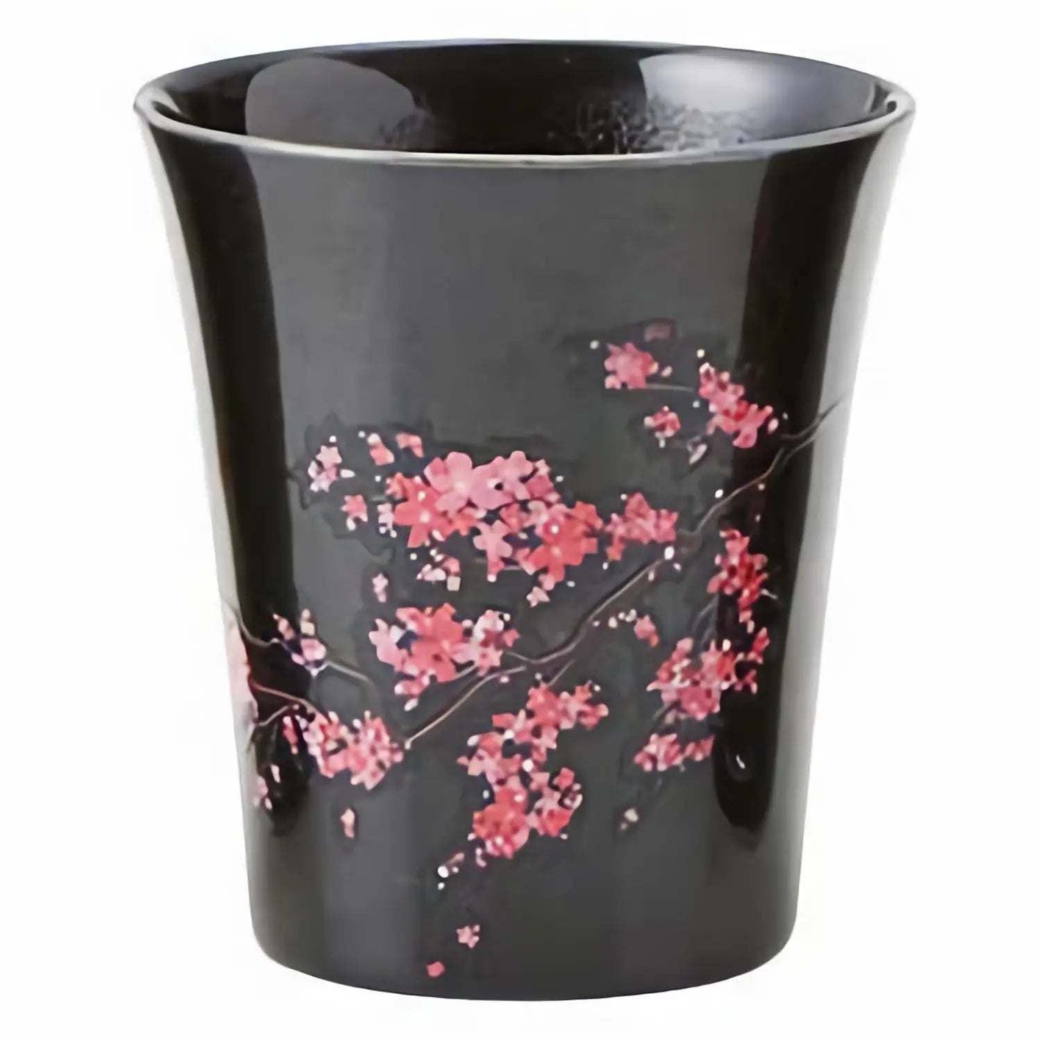 Heat Sensitive Color Changing Ceramic Mug - Sakura Black Design | Perfect for Coffee, Tea & Gifts | Unique Temperature Reactive Cup for Home & Office Use