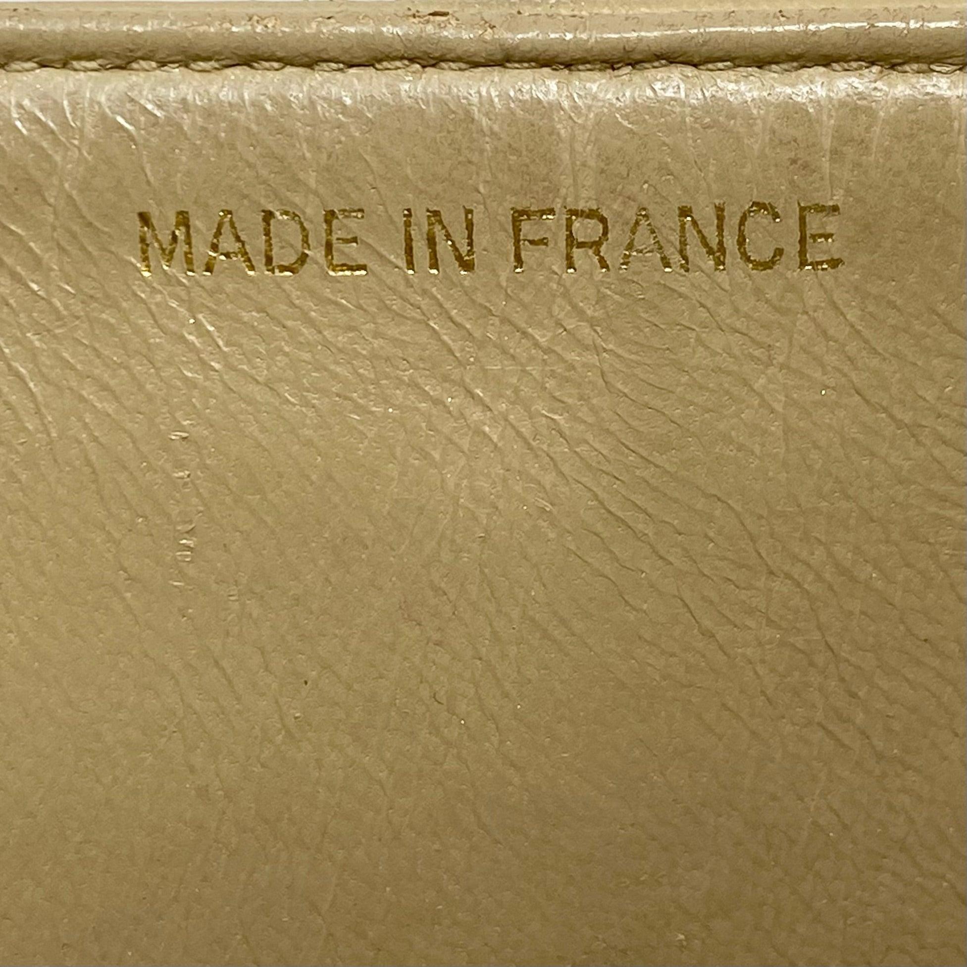 Vintage Chanel Beige Lambskin Medium Flap Bag - Classic Luxury Handbag for Women | Perfect for Date Night, Office & Special Occasions