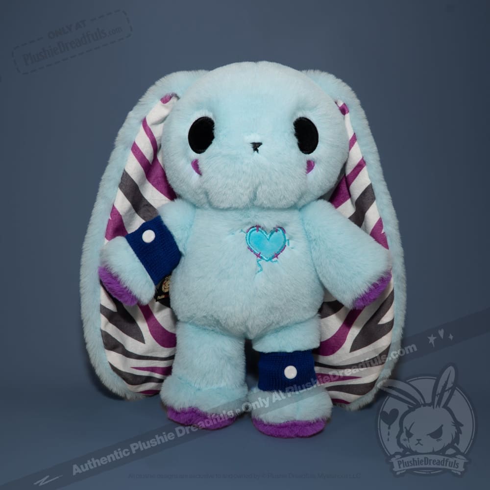 Plushie Dreadfuls Ehlers Danlos V2 Rabbit - Soft Stuffed Animal Toy for Kids & Collectors | Perfect for Cuddling, Gifts, and Awareness Support