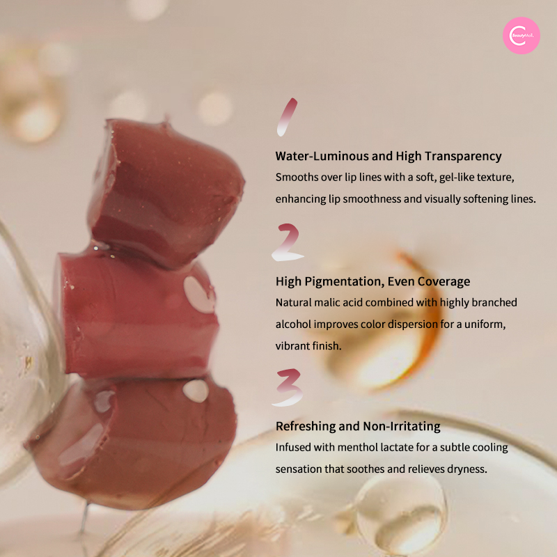 Haggard 3D High Gloss Solid Lip Jelly - Long Lasting Hydrating Lip Balm for Moisturizing & Plumping - Perfect for Daily Wear, Night Out, and Makeup Looks