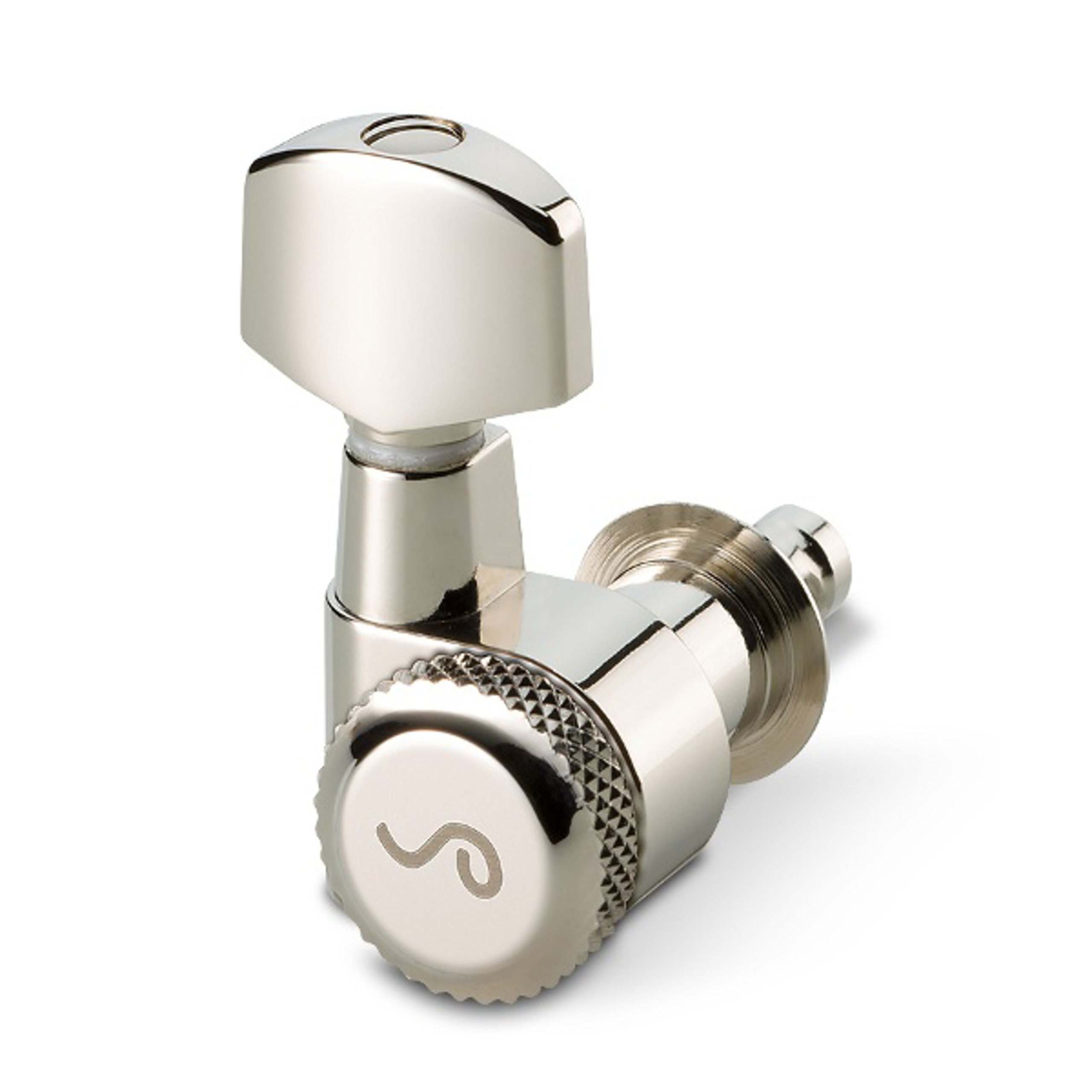 Schaller 012 Electric Guitar Machine Heads - Premium Screw Mount Tuning Pegs (100301200150) - Perfect for Guitar Upgrades, Repairs & Professional Tuning Stability