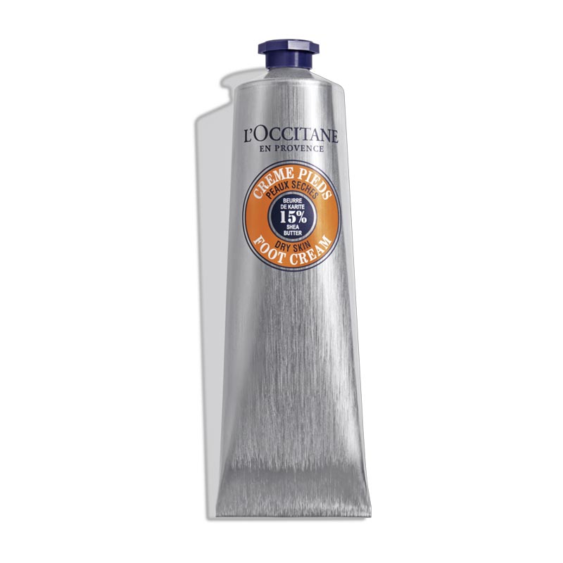 L'OCCITANE Ultra-Nourishing Shea Butter Foot Cream for Dry Cracked Heels - Best Moisturizing Foot Care for Soft Smooth Feet - Perfect for Pedicures & Daily Foot Care Routine