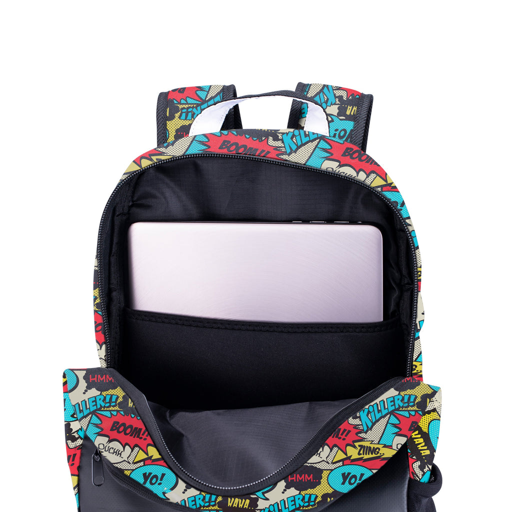 187 Killer Backpack Comic - Stylish Durable School & Travel Backpack for Students & Professionals | Perfect for Work, College & Outdoor Adventures