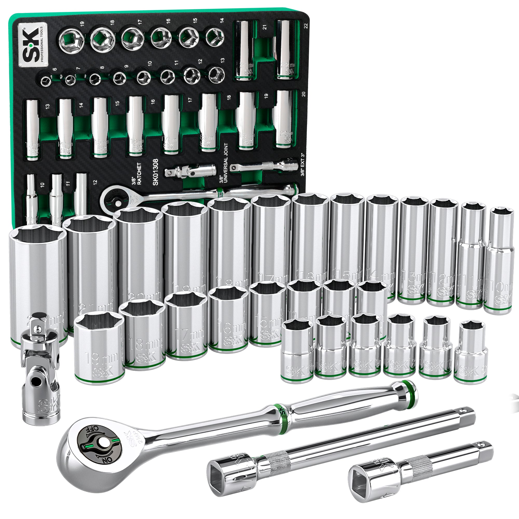 31-Piece 3/8