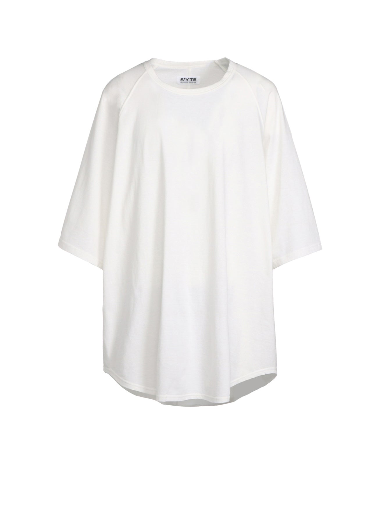 Oversized Cotton Jersey T-Shirt with Raglan Sleeves and Center Back Stitch - Comfortable Casual Wear for Men & Women | Perfect for Everyday Outfits, Lounge Wear and Street Style Fashion