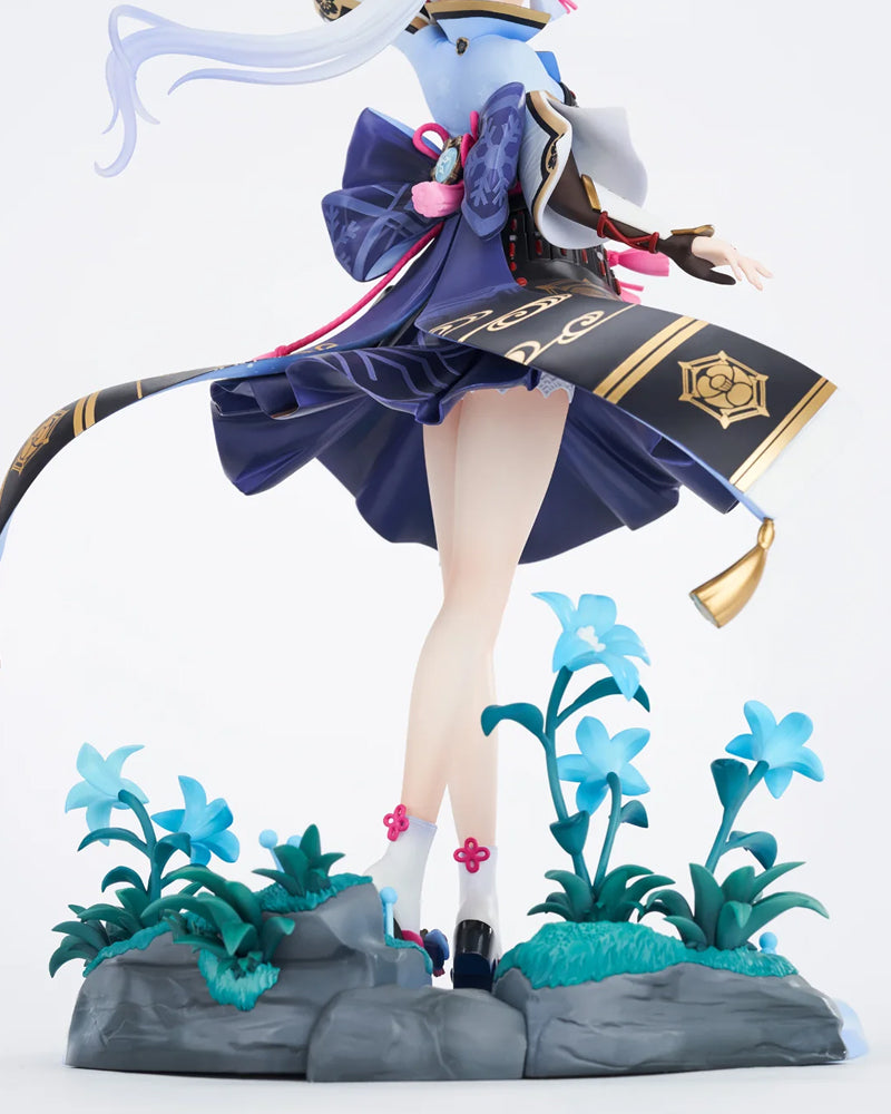 Genshin Impact Kamisato Ayaka Flawless Radiance 1/7 Scale Anime Figure - Premium Collectible for Display & Gaming Room Decor