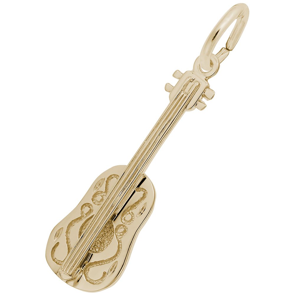 Ukulele Charm for Jewelry Making - Handmade Bracelet & Necklace Charms for DIY Crafts - Perfect for Gifts, Music Lovers & Hawaiian Theme Accessories
